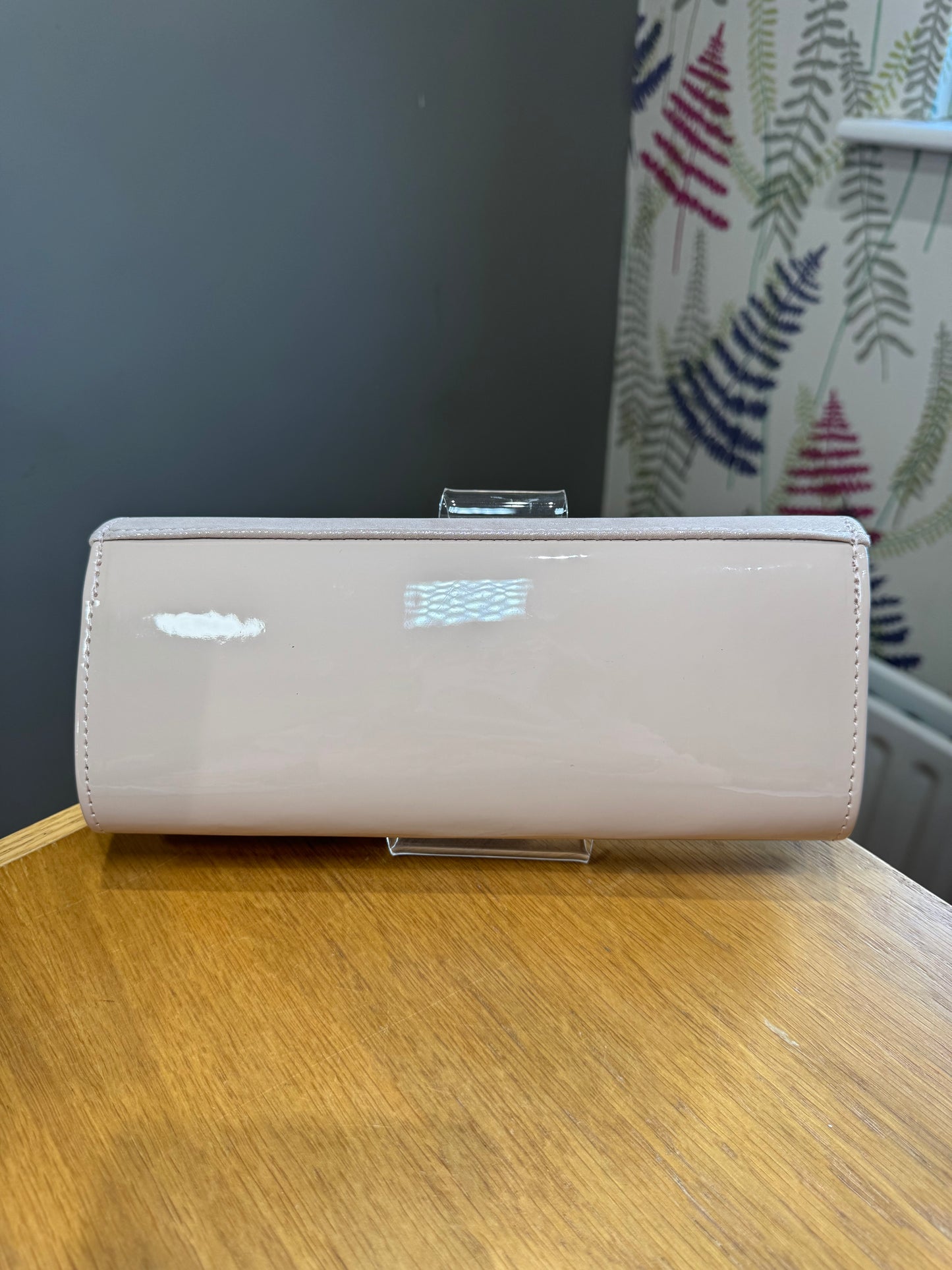 Emis Blush Shimmer Bow Bag