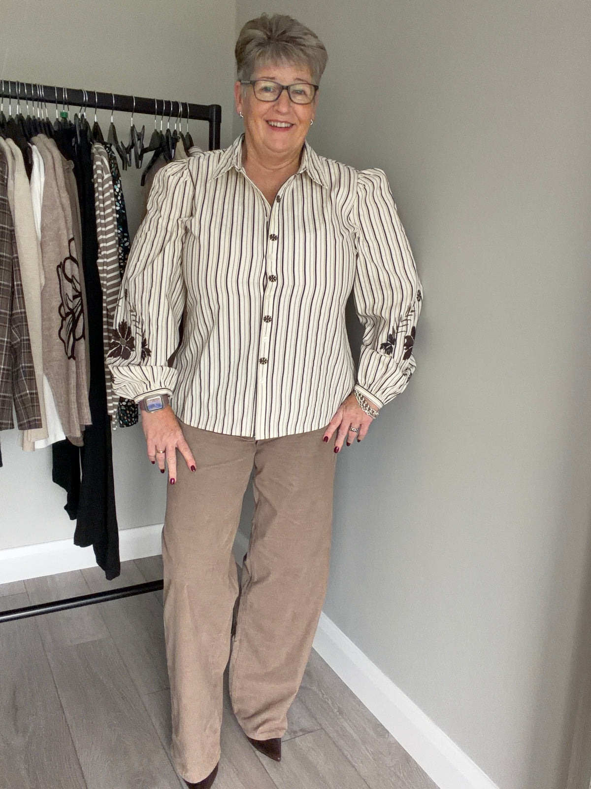 Kaffe KAbecca Desert Taupe Cords