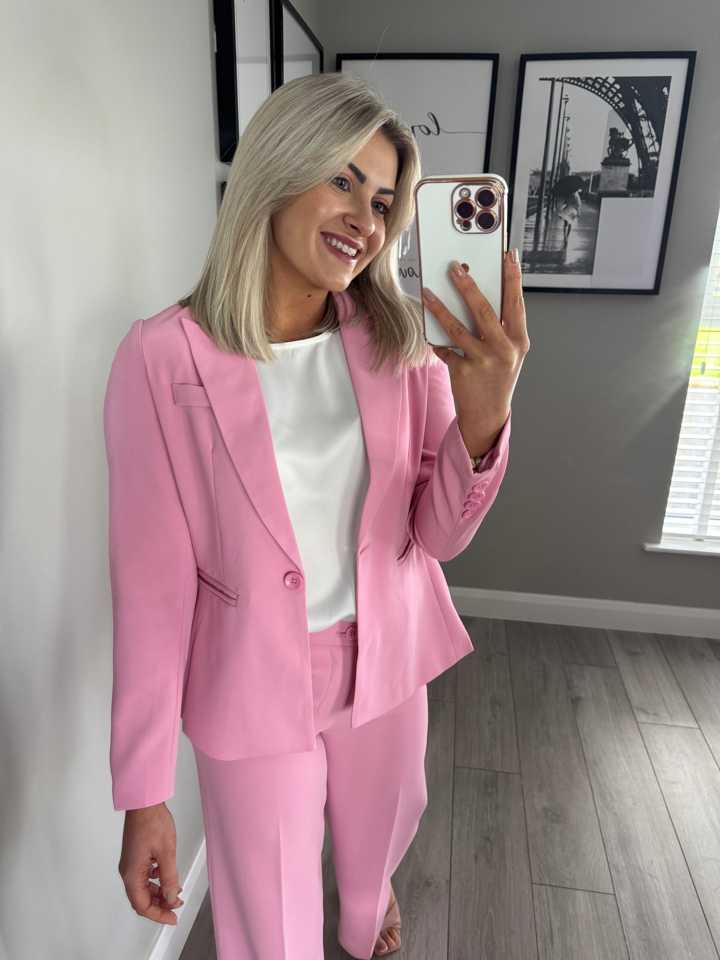Rant & Rave Willow Pink Blazer