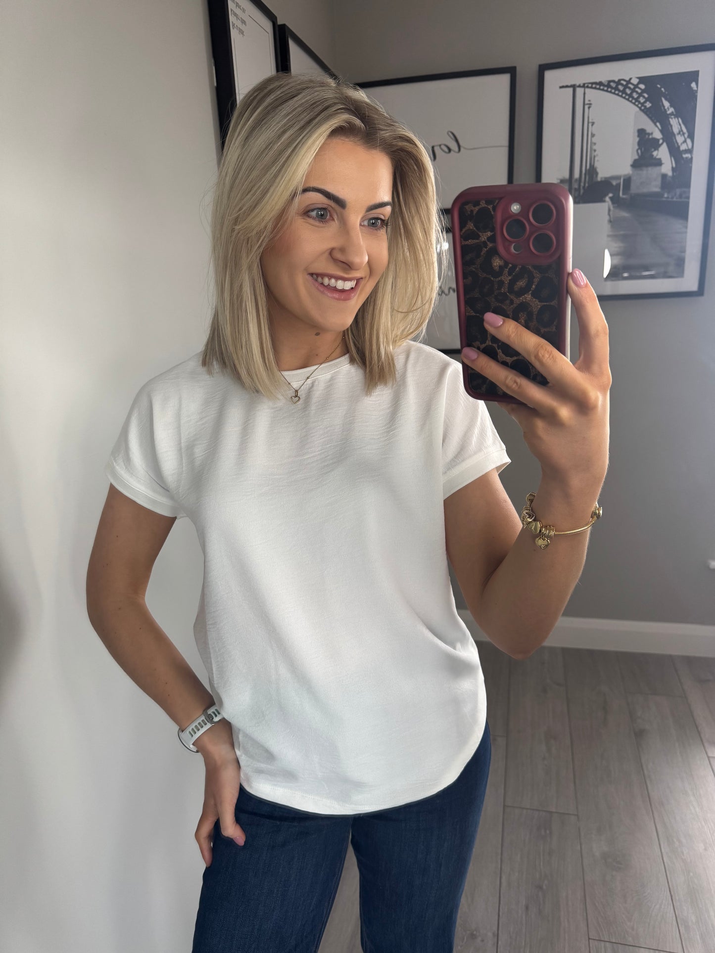 B.Young BYpanyax Marshmallow Tee