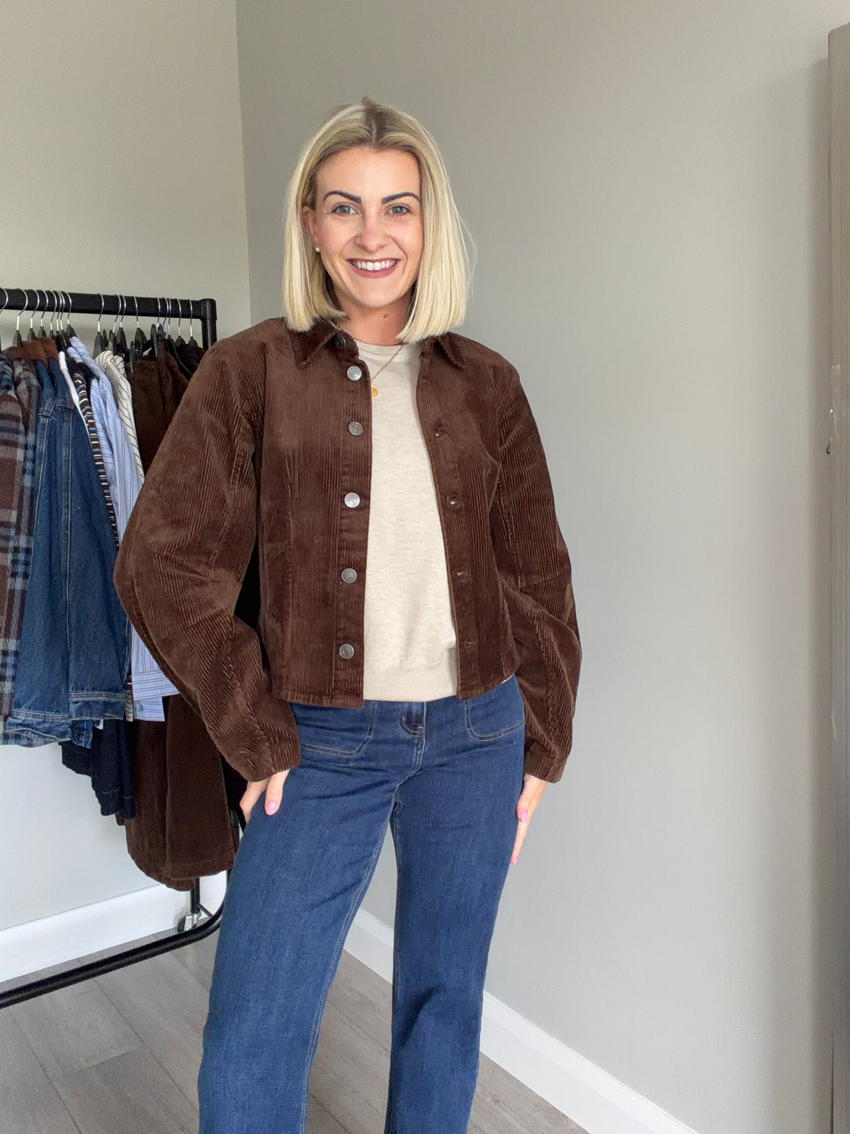 Kaffe KAsella Carafe Corduroy Shirt