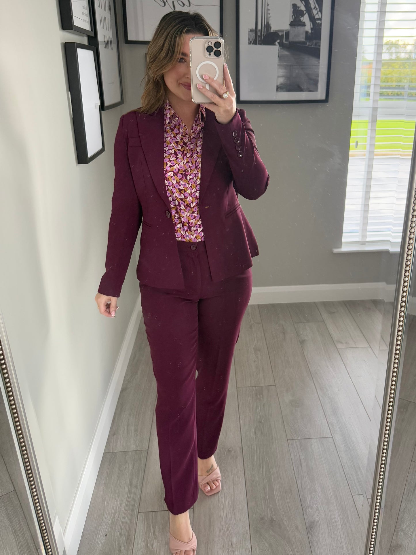 Rant & Rave Jasleen Pink Blouse
