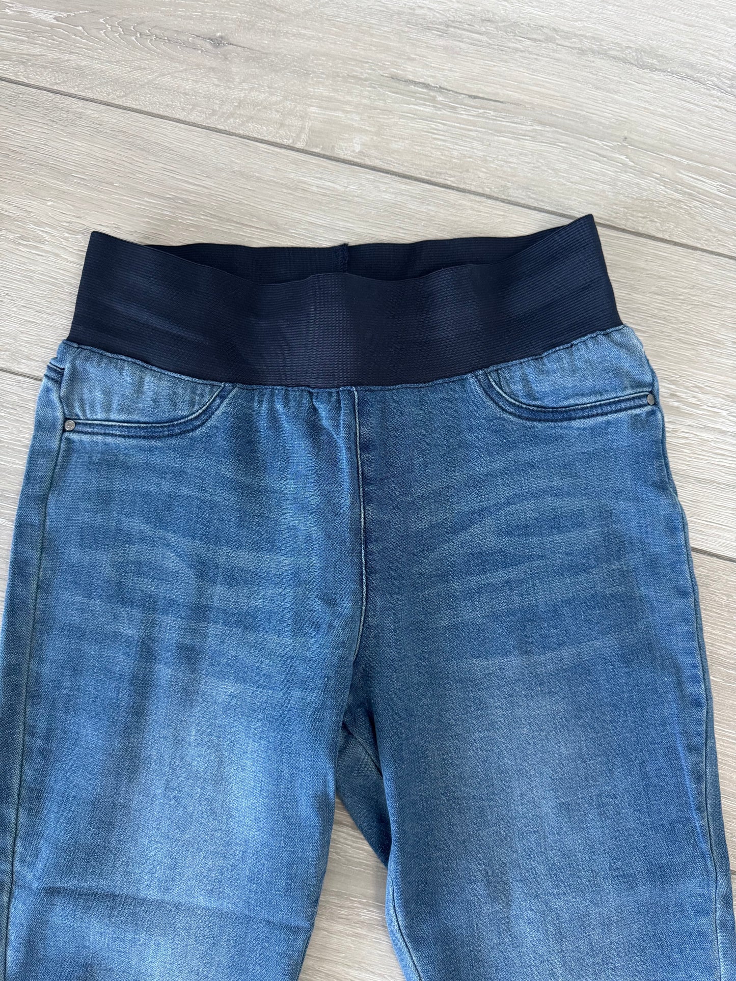 Freequent Denim Elasticated Crops