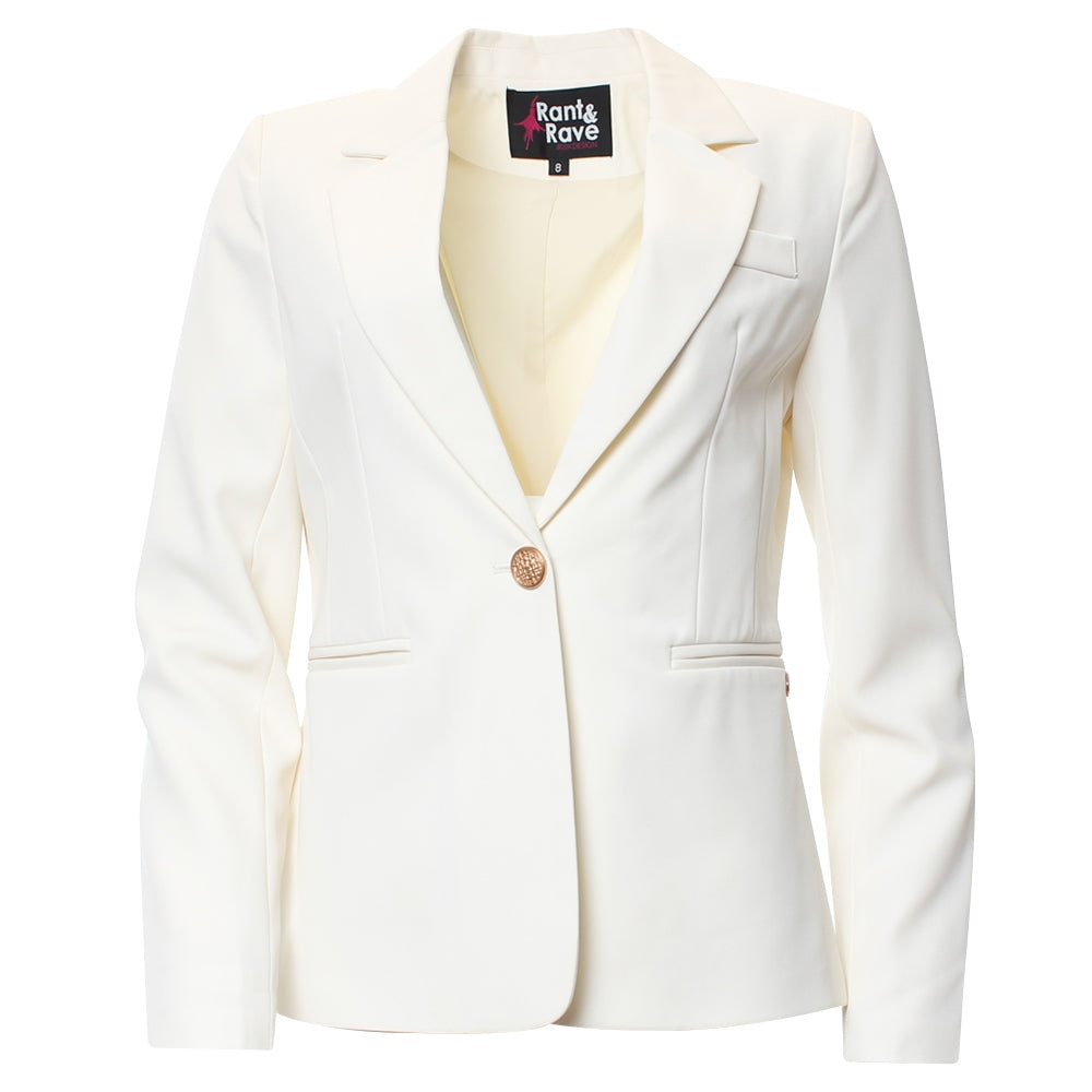 Rant & Rave Amara Cream Blazer