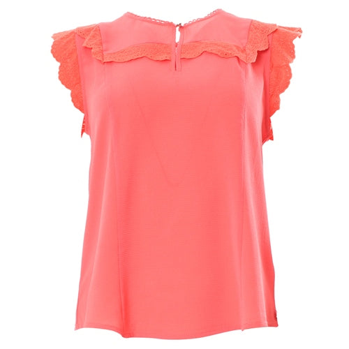 Rant & Rave Dora Coral Top
