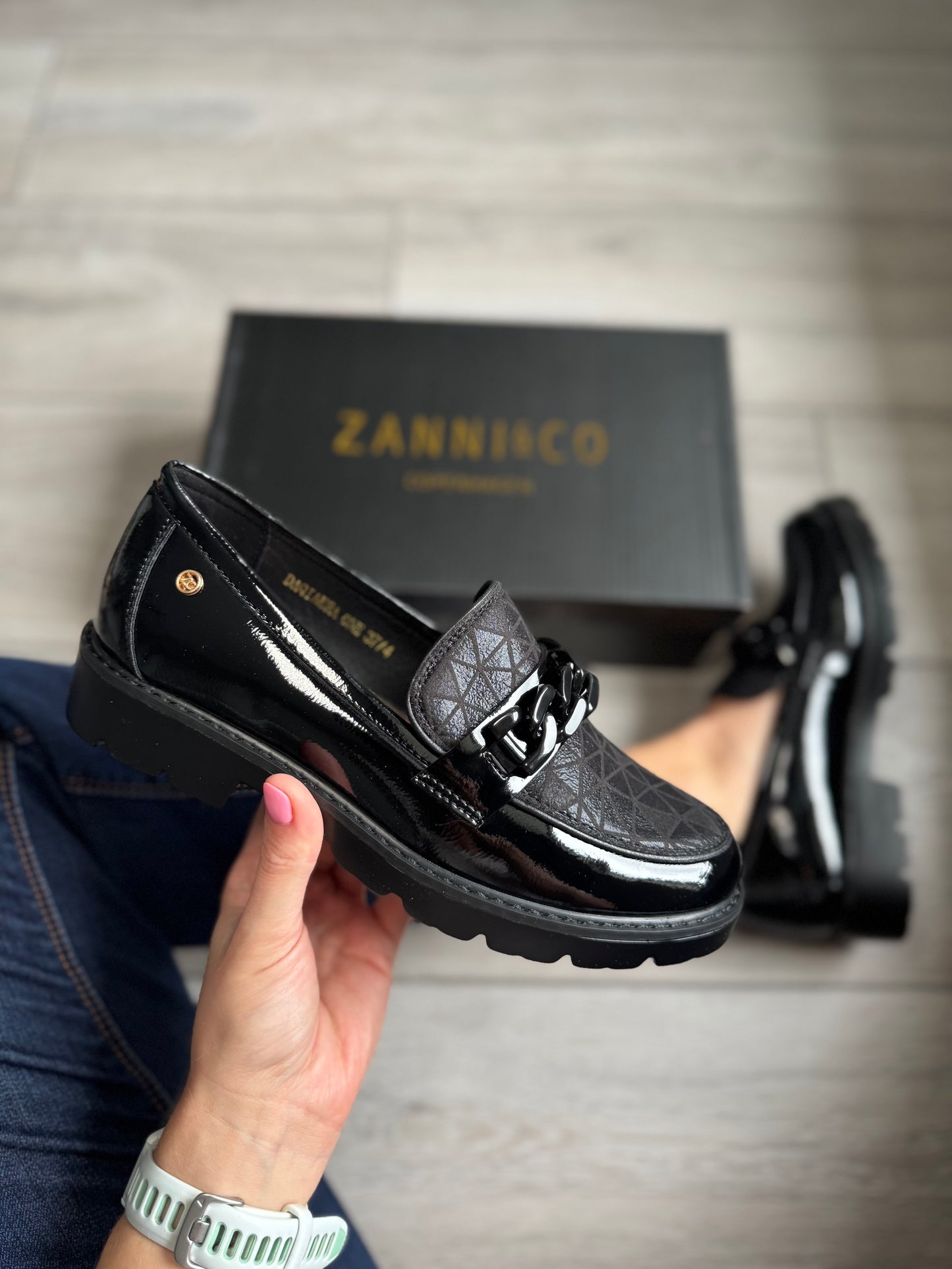 Zanni & Co Daqia Ink Opus Loafer
