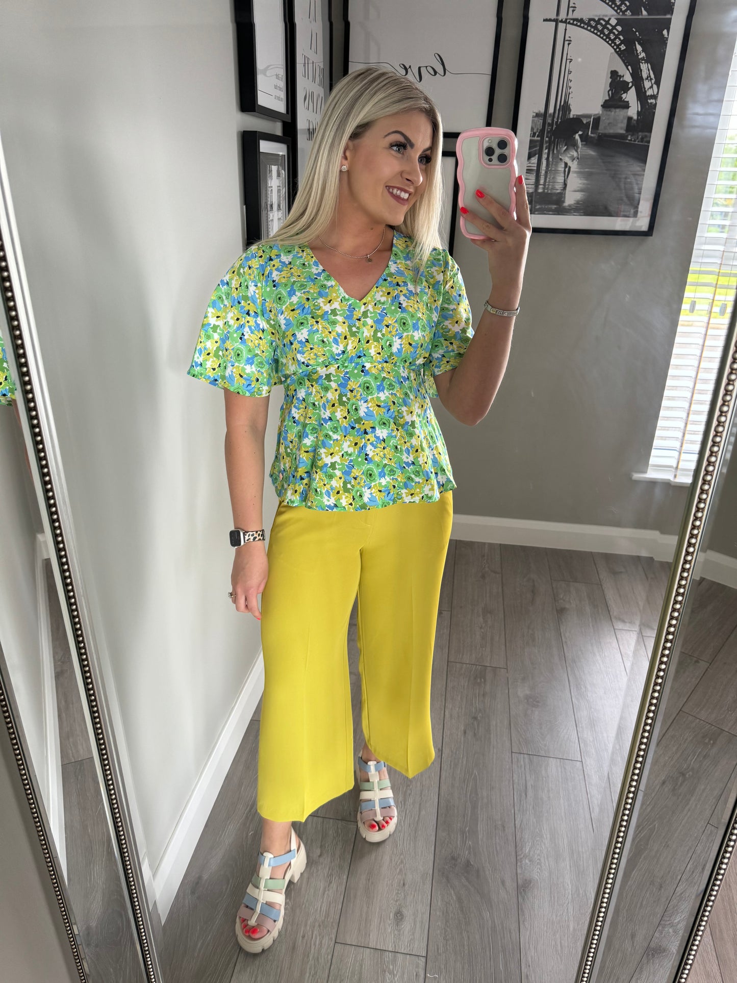 Rant & Rave Kala Mustard Culotte
