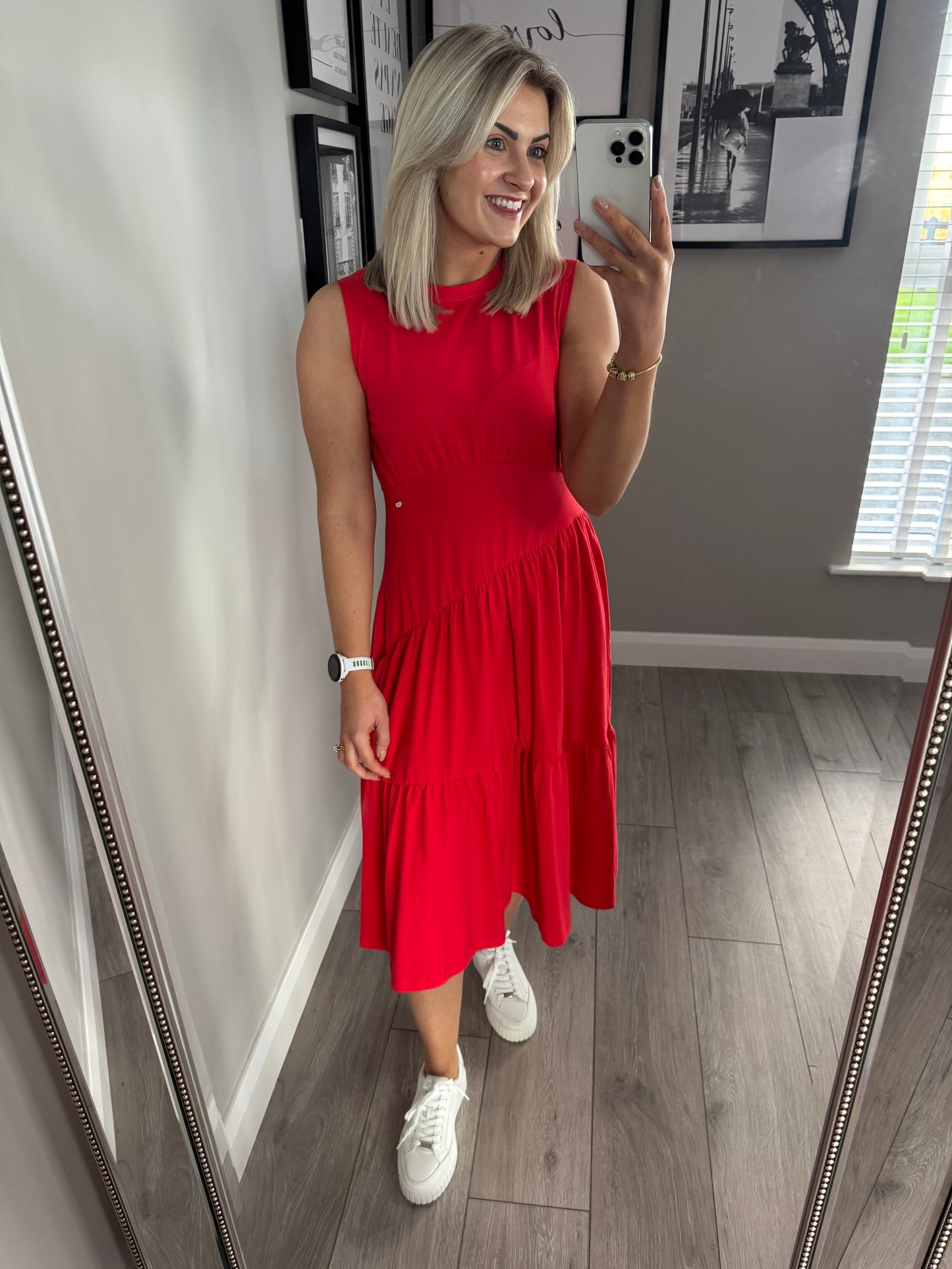 Relax & Renew Sarah Tomato Dress