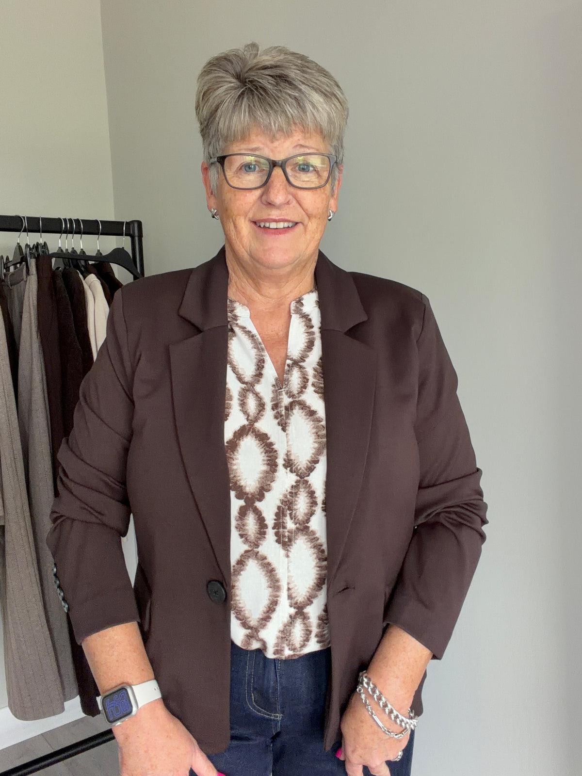Freequent Mole Jersey Blazer