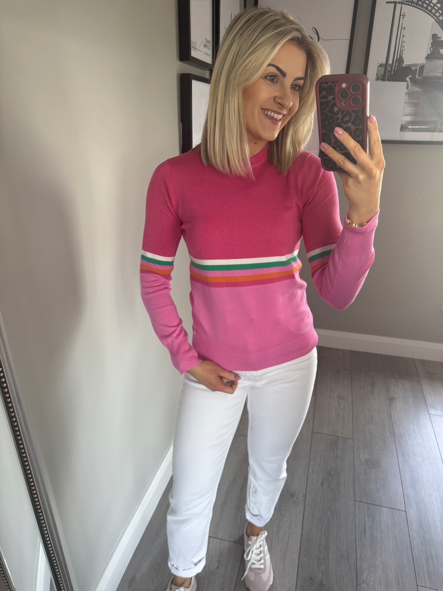 Rant & Rave Suzy Pink Jumper