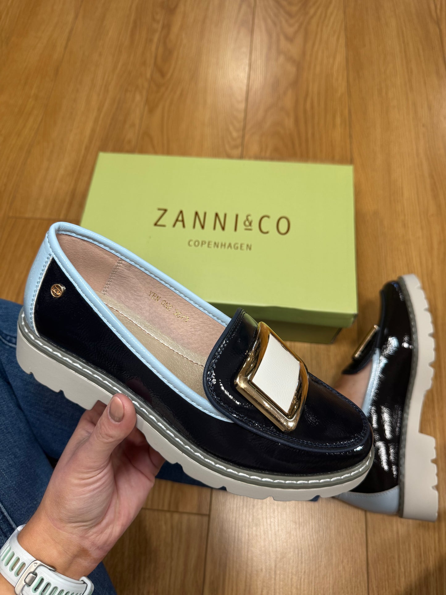 Zanni & Co Yen Cobalt Loafer
