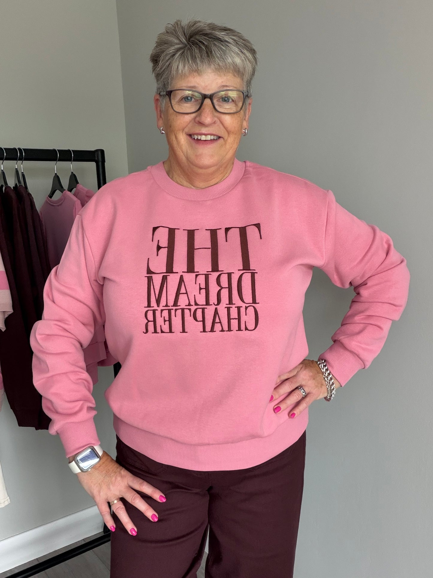 Kaffe KAgisele Wild Rose Sweatshirt