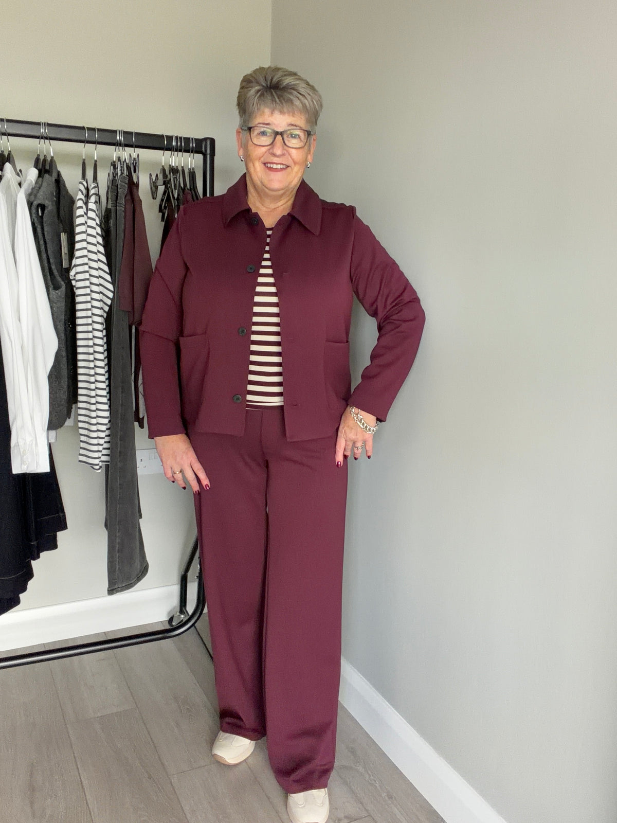 Freequent Port Straight Trousers