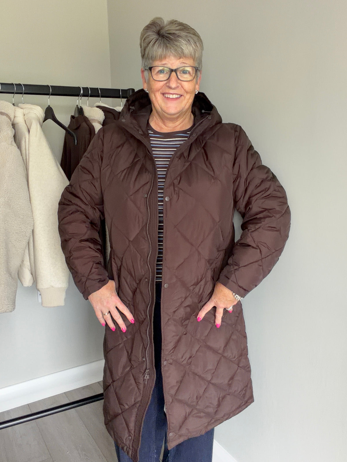 Freequent Mole Quilt Coat