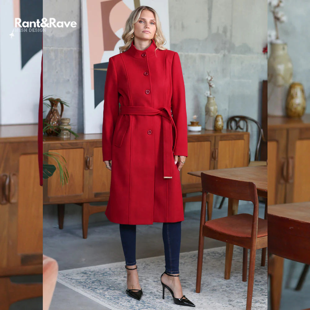 Rant & Rave Amanda Red Coat