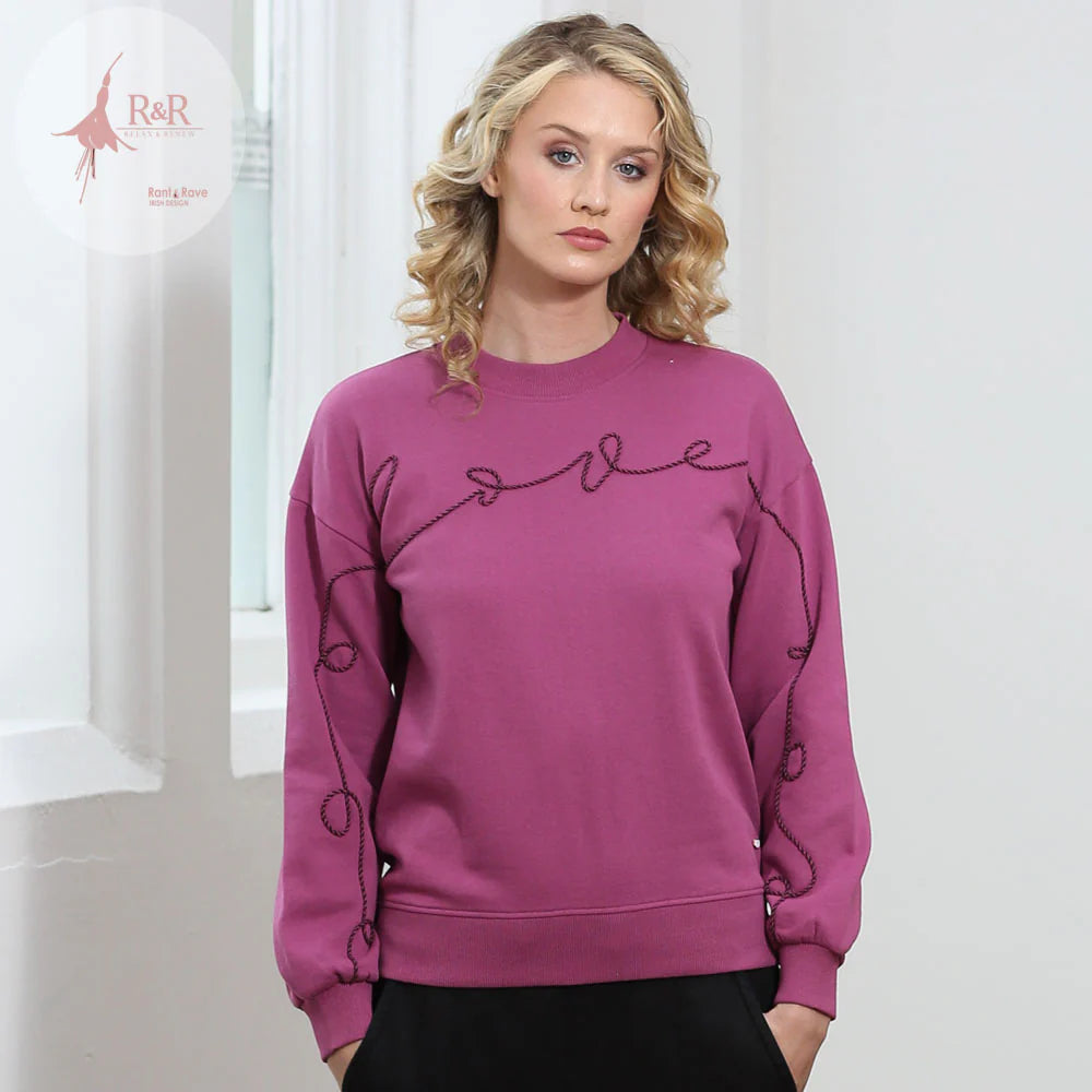 Relax & Renew Abbie Berry Sweater