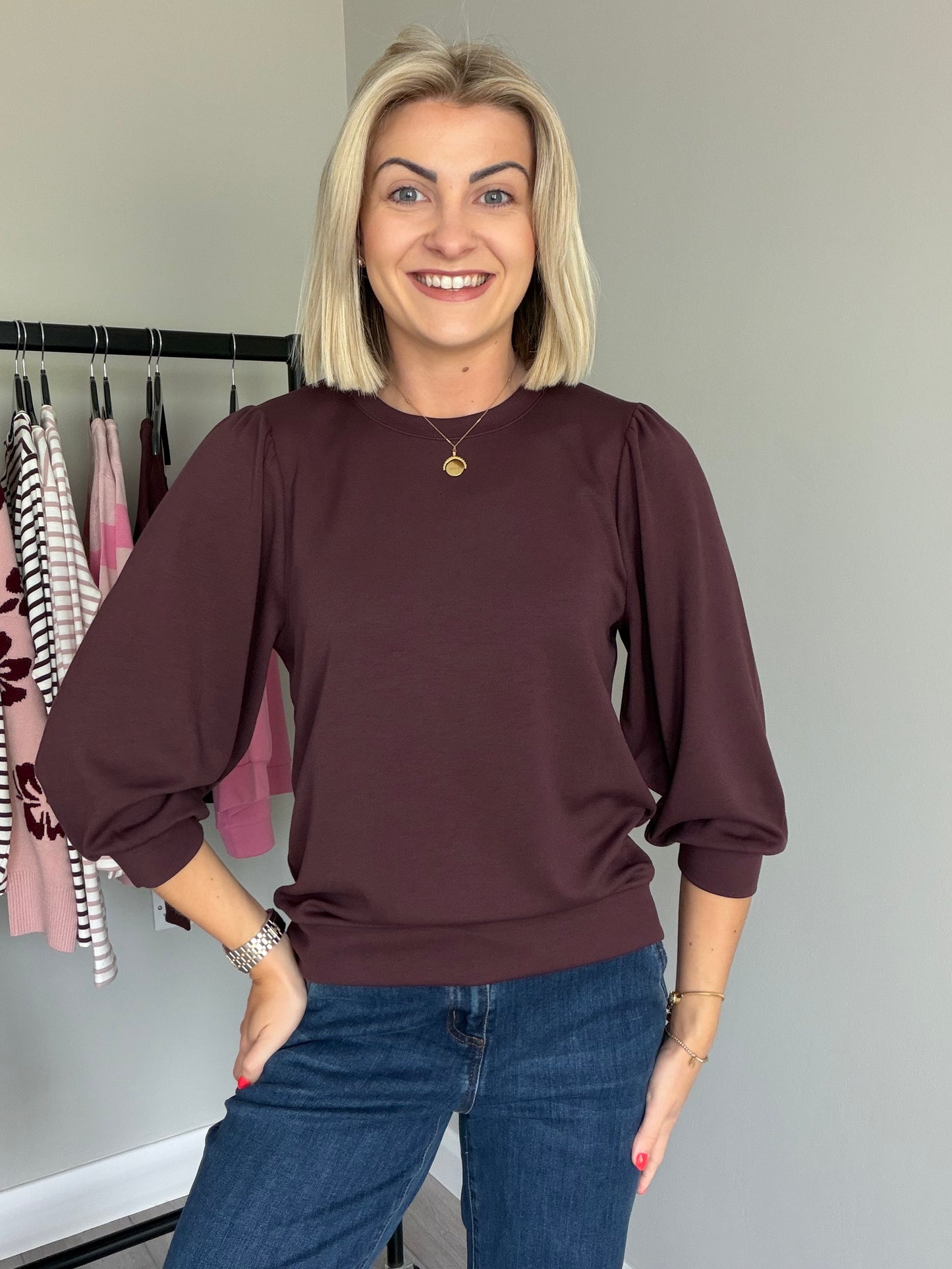Kaffe KAannie Fudge Sweatshirt