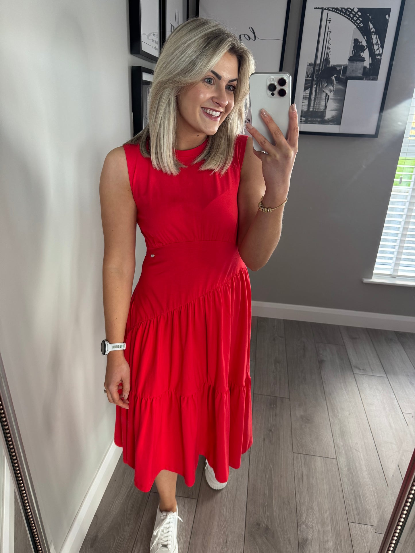 Relax & Renew Sarah Tomato Dress