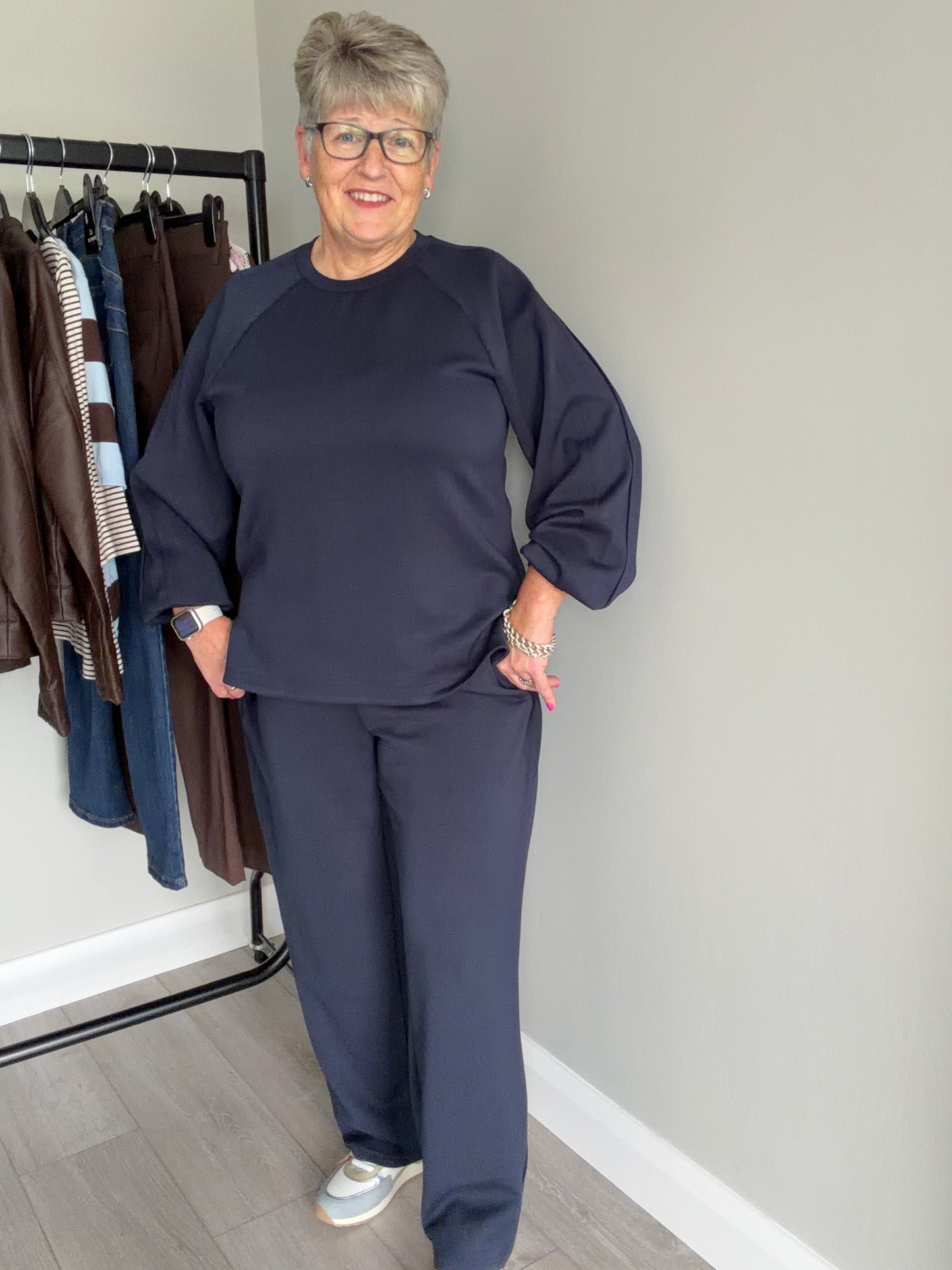 B.Young BYpusti Dark Sapphire Sweatshirt