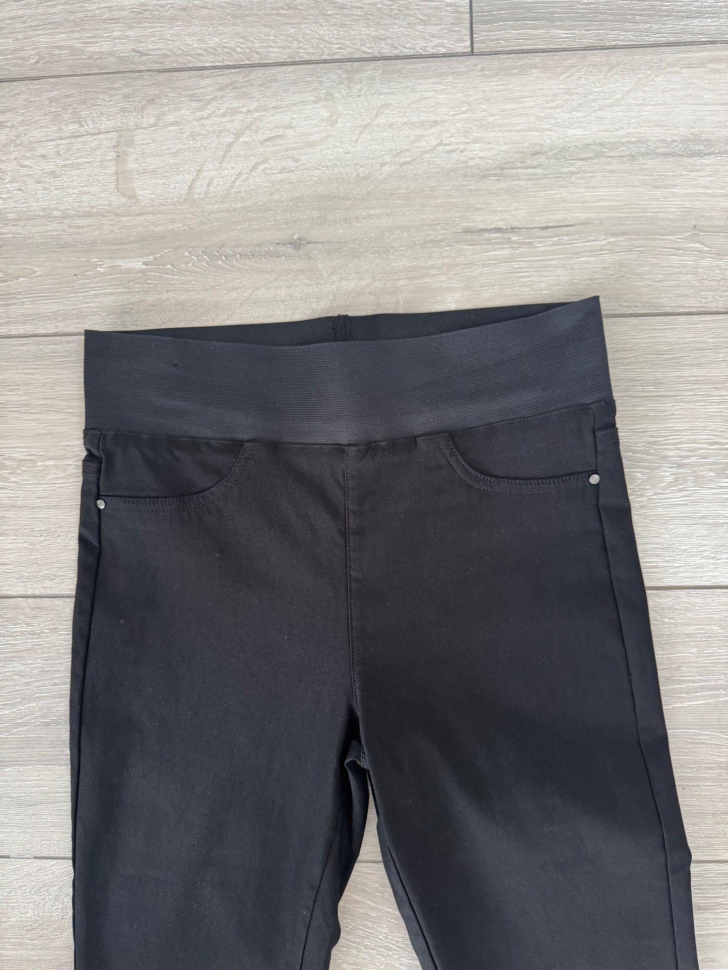 Freequent Black Elasticated Crops