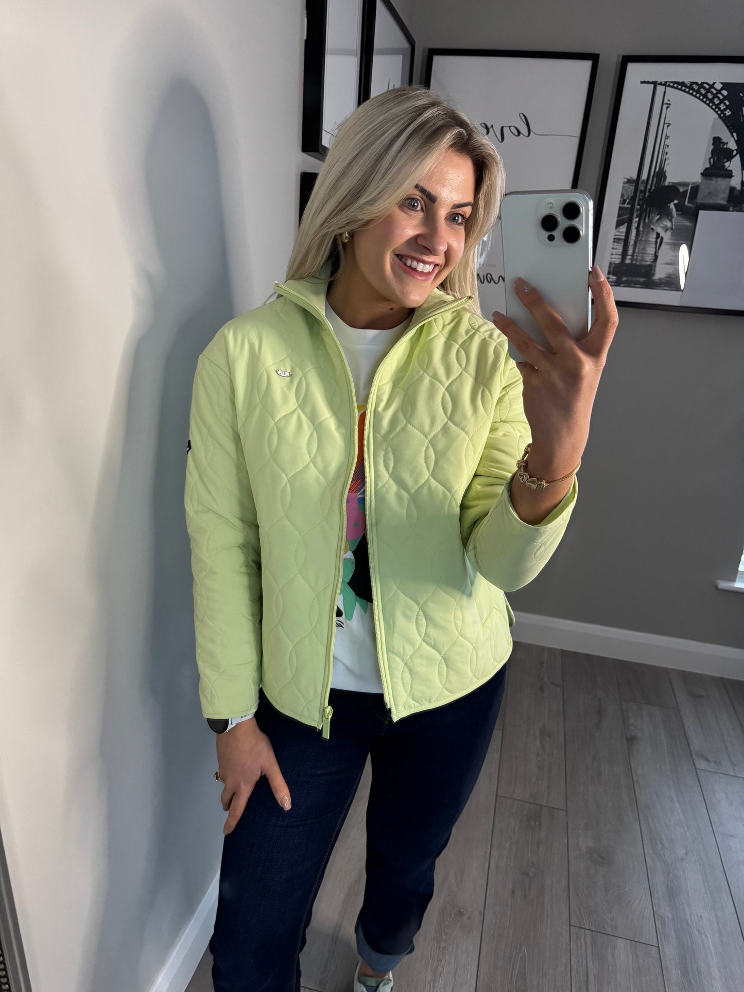 Relax & Renew Aine Pale Green Jacket