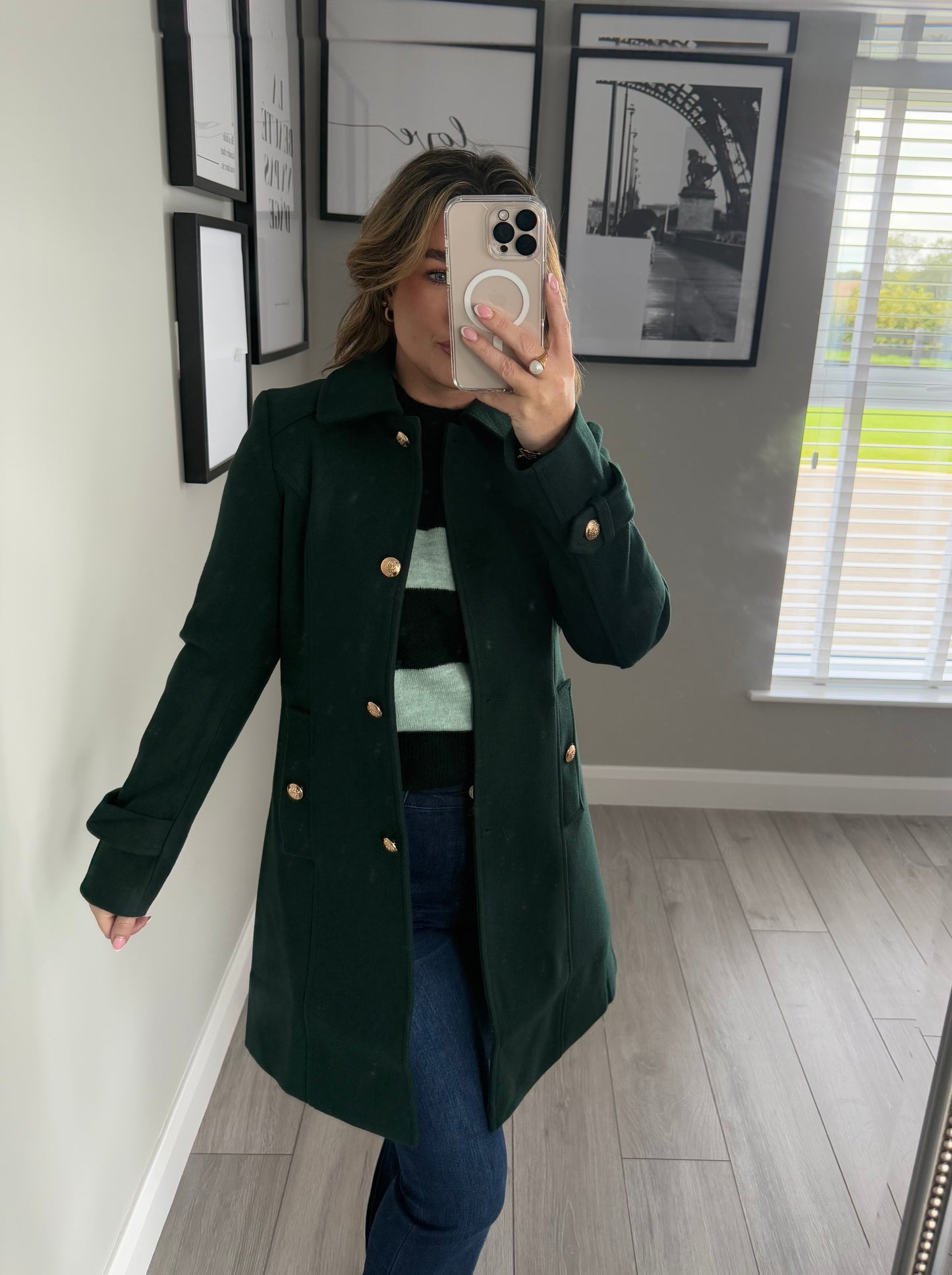 Rant & Rave Josie Teal Jumper