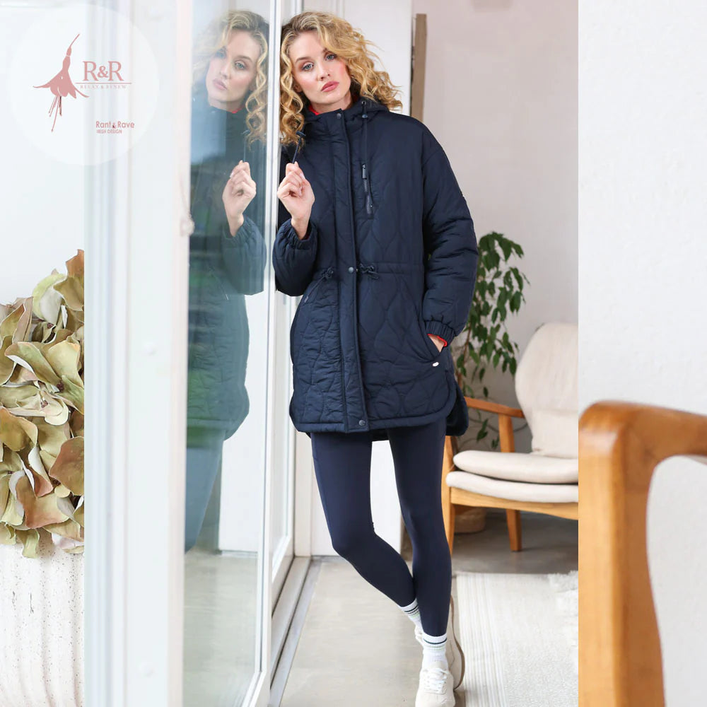 Relax & Renew Emilia Navy Jacket