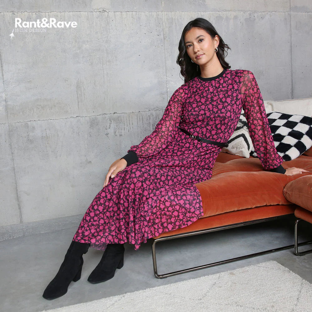 Rant & Rave Gwyneth Pink Dress