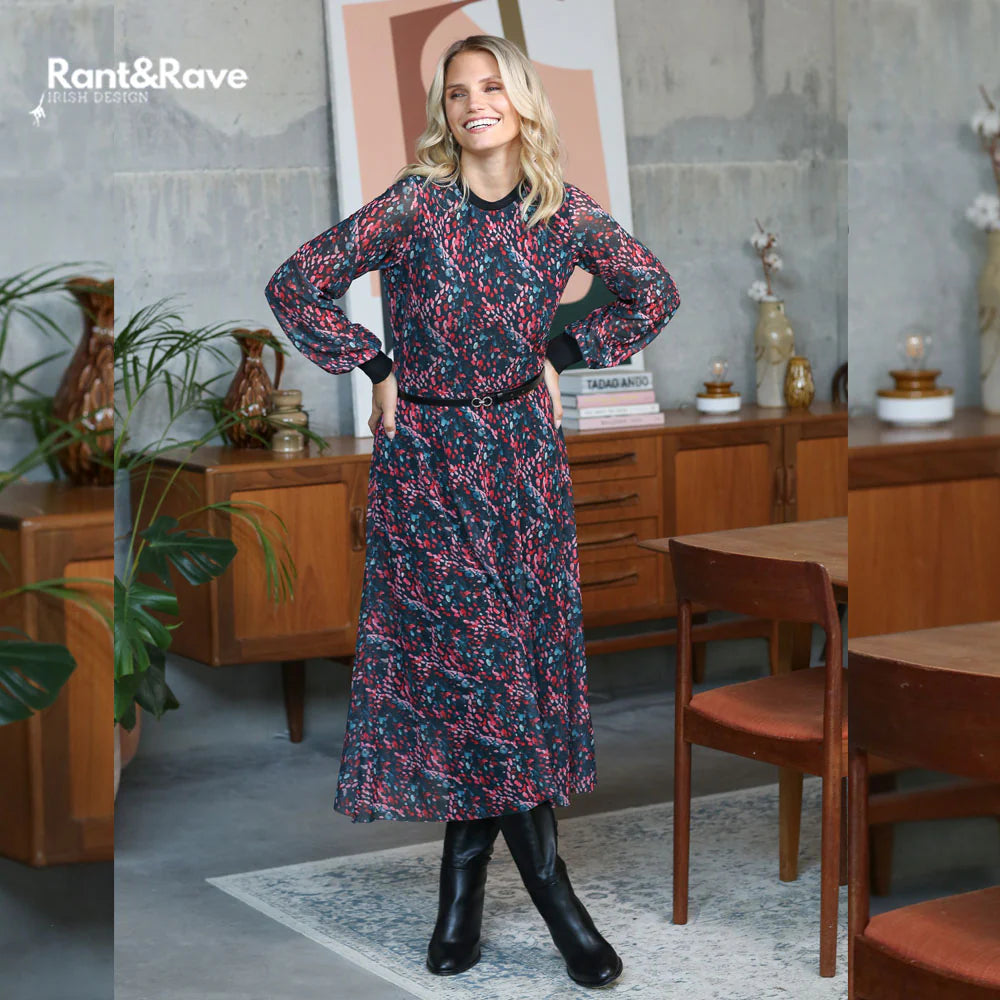 Rant & Rave Gwyneth Teal Dress