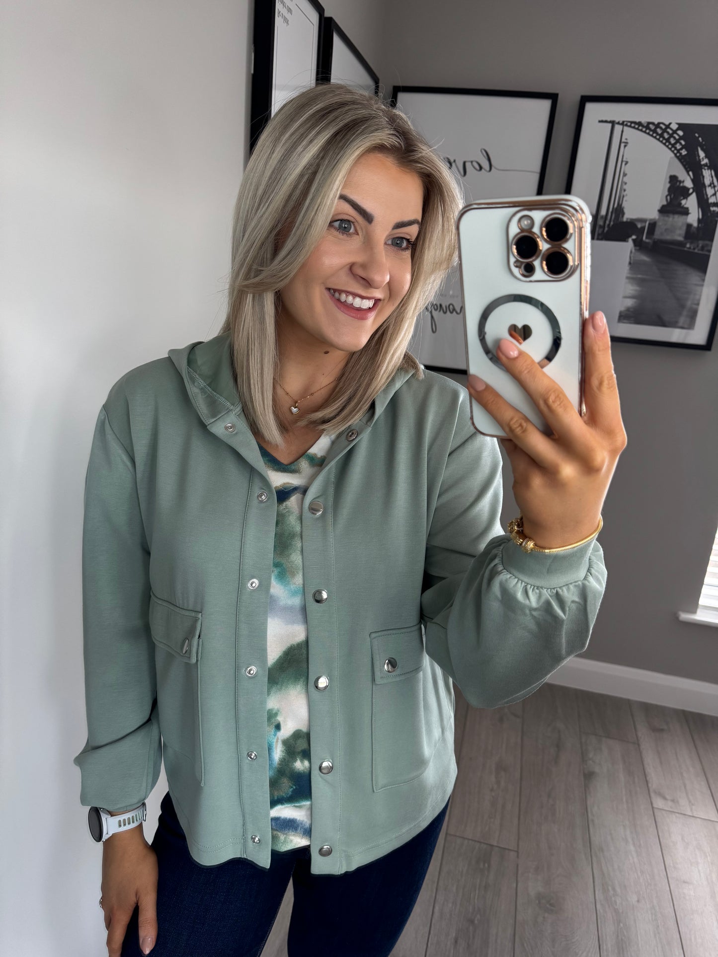 Yest Sage Hooded Jacket