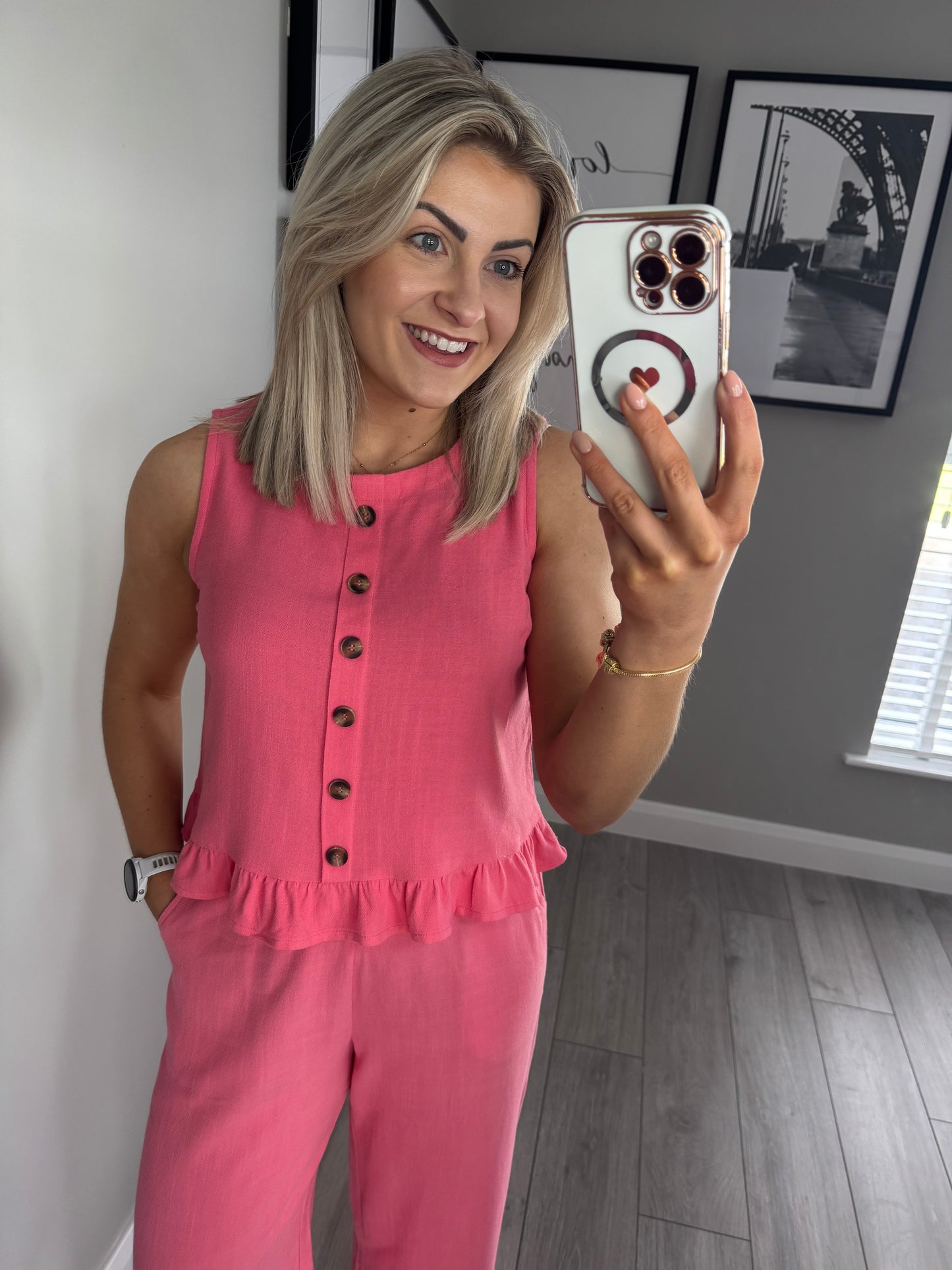 Rant & Rave Kaia Coral Co-ord
