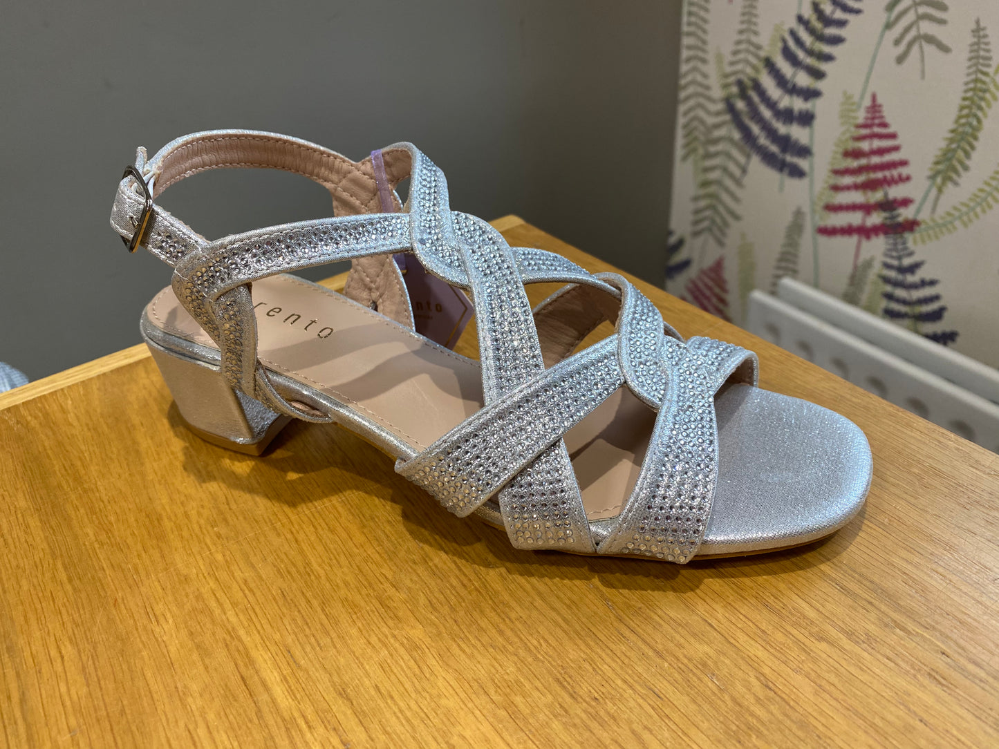 Sorento Wyatt Silver Sandal