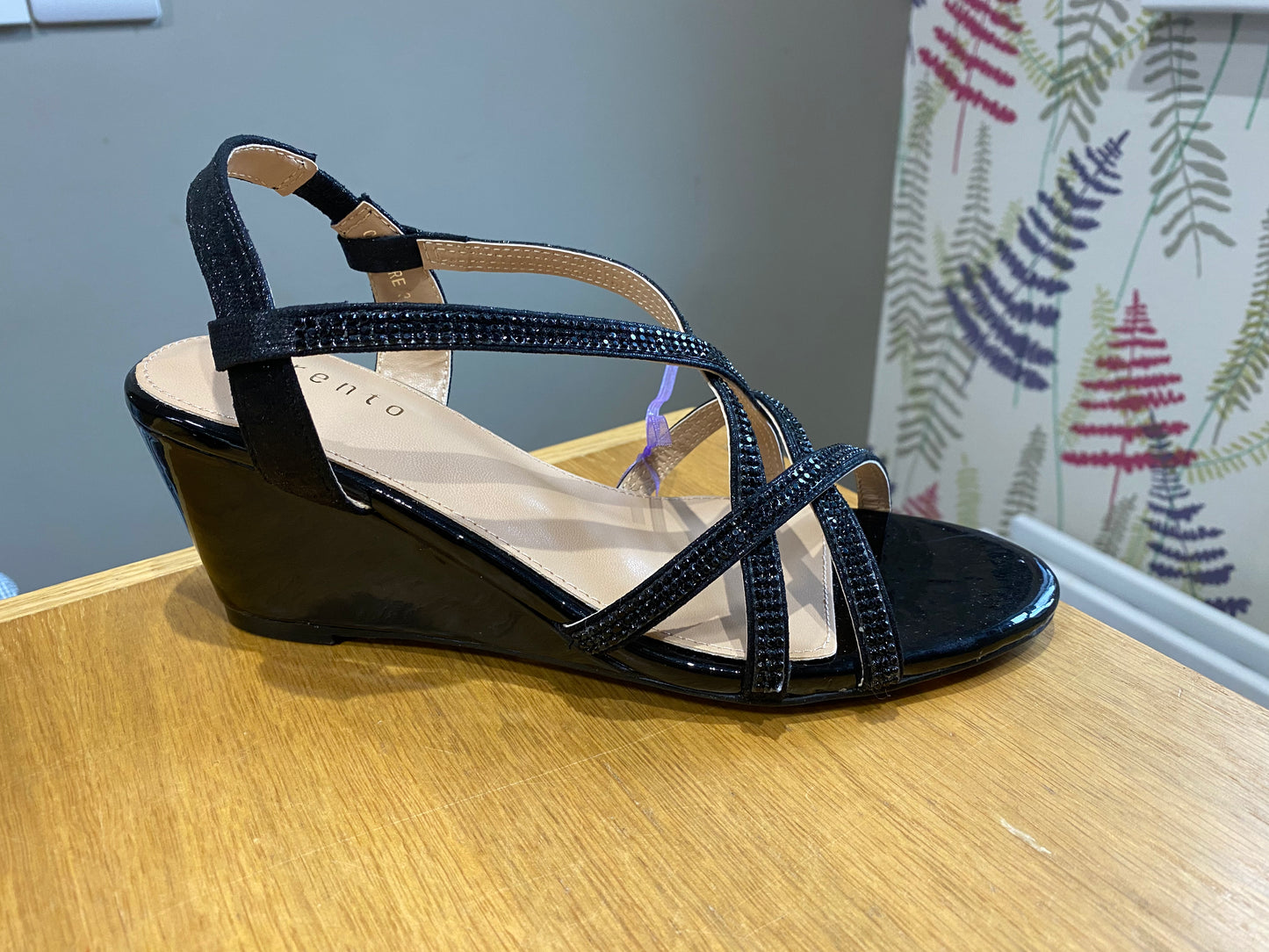 Sorento Oranmore Black Sandal