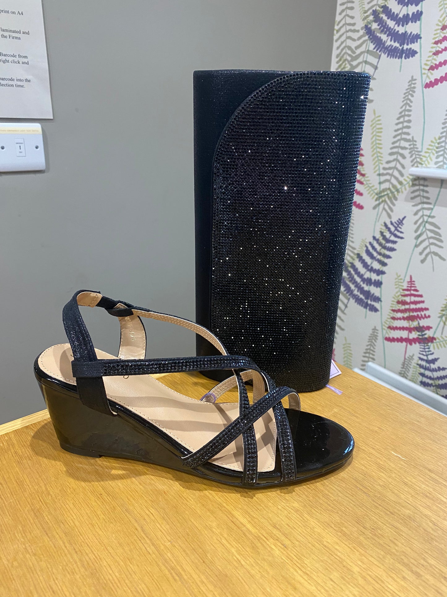 Sorento Oranmore Black Sandal