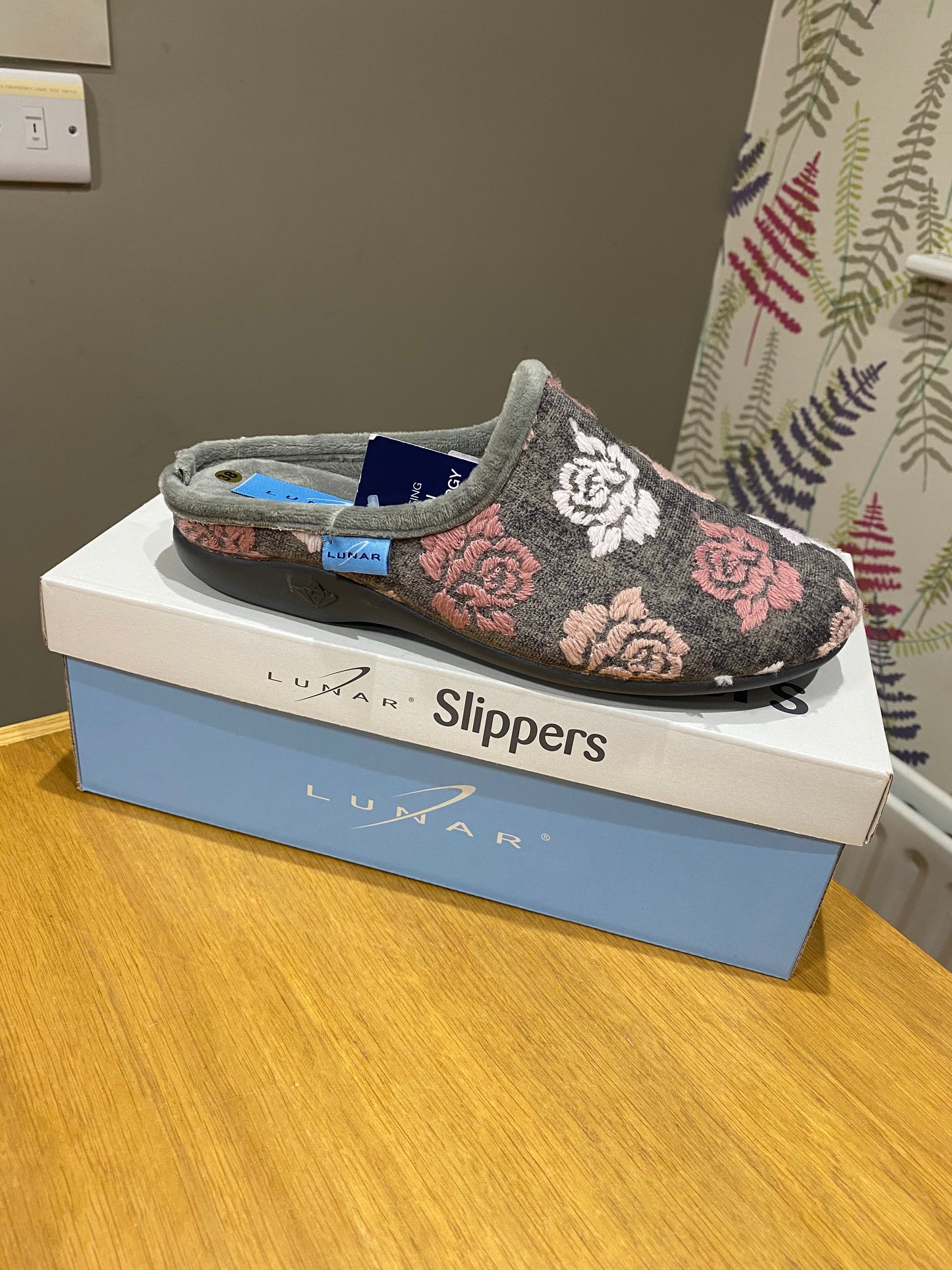 Lunar Empire Grey Slipper