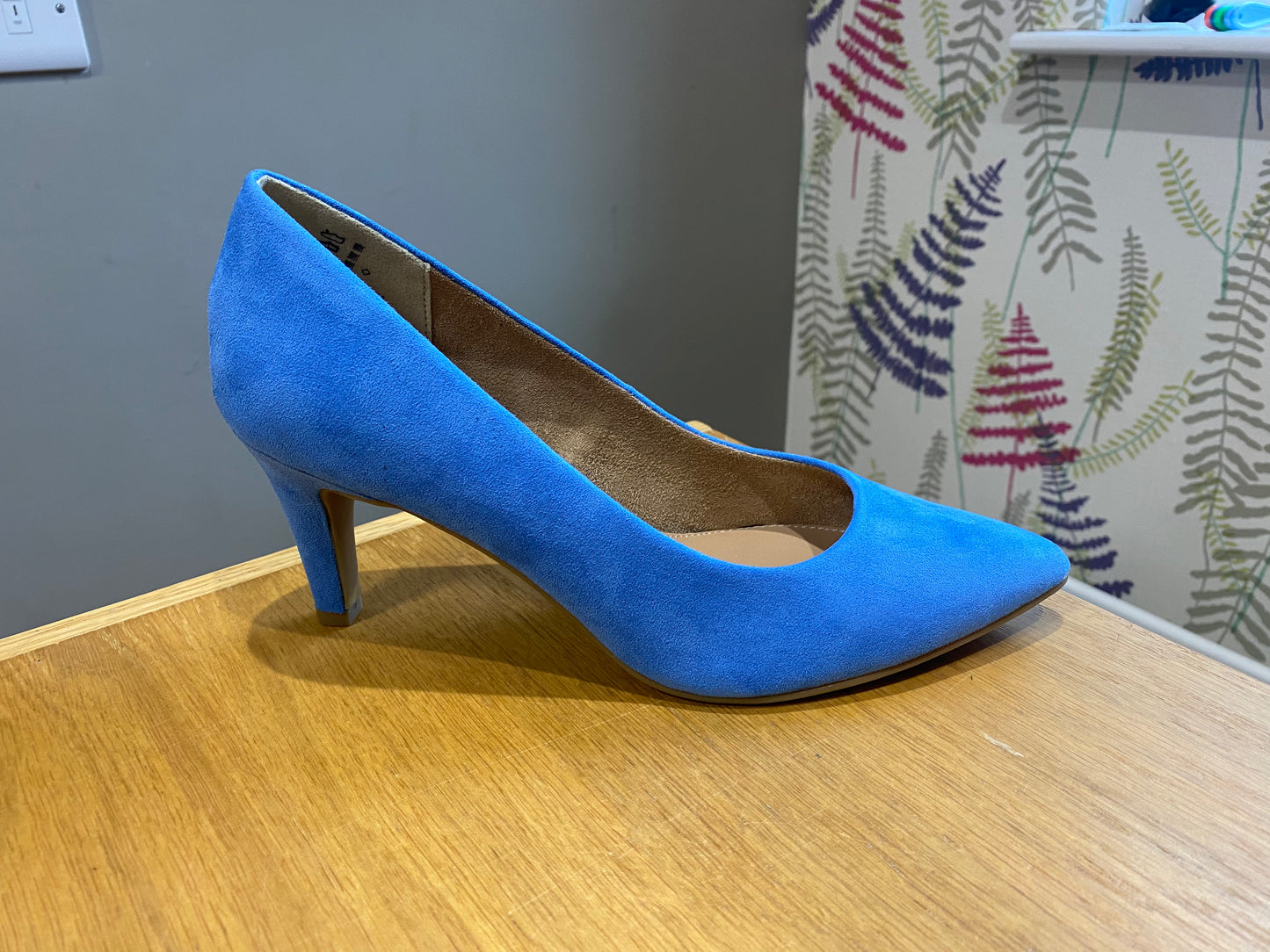 S. Oliver Blue Court Shoe