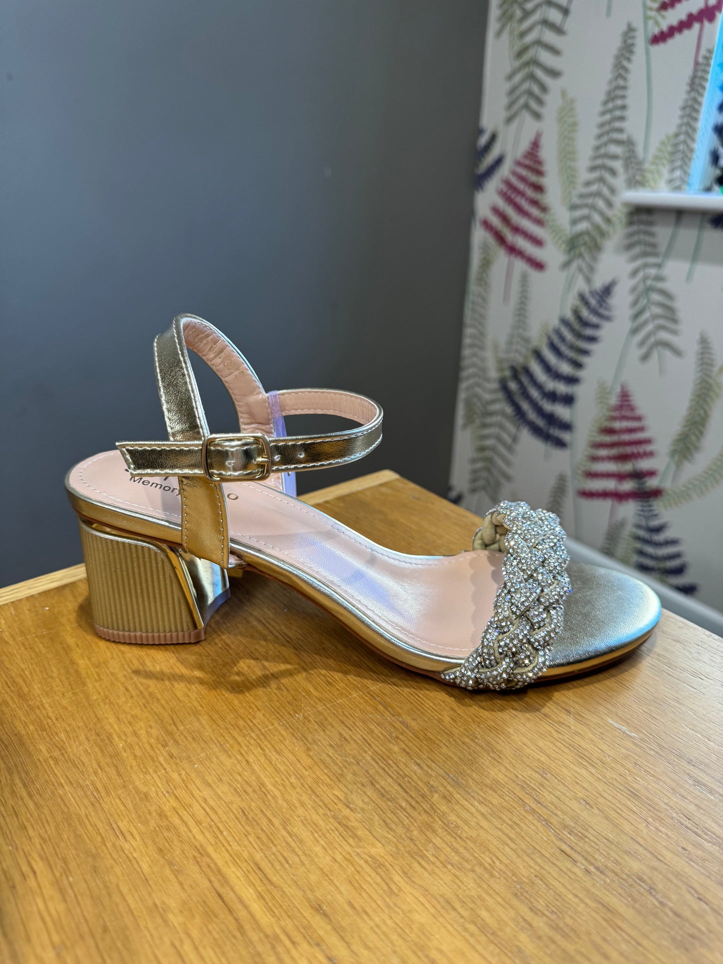 Sorento Roganstown Gold Twist Sandal