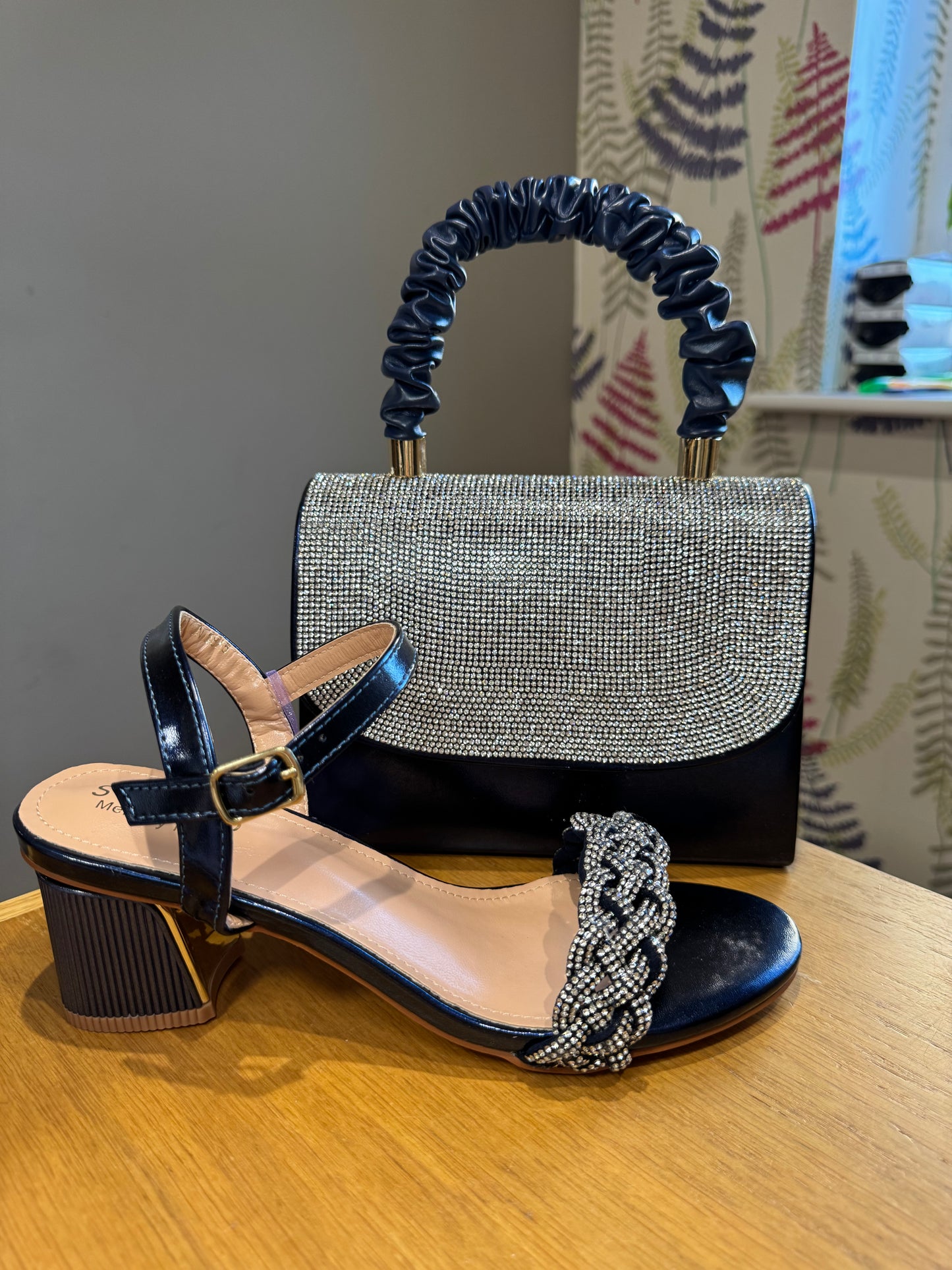 Sorento Roganstown Navy Twist Sandal