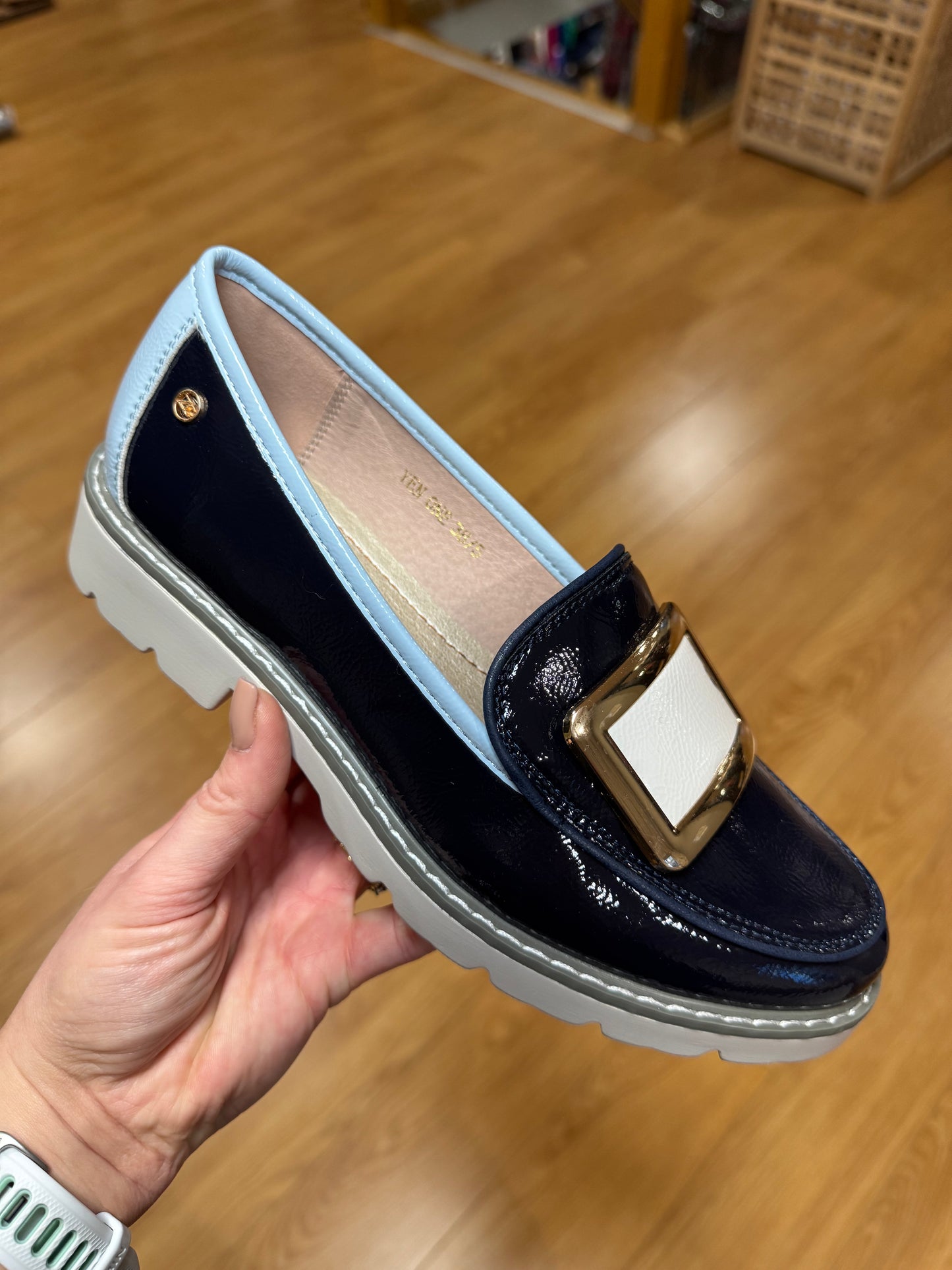 Zanni & Co Yen Cobalt Loafer