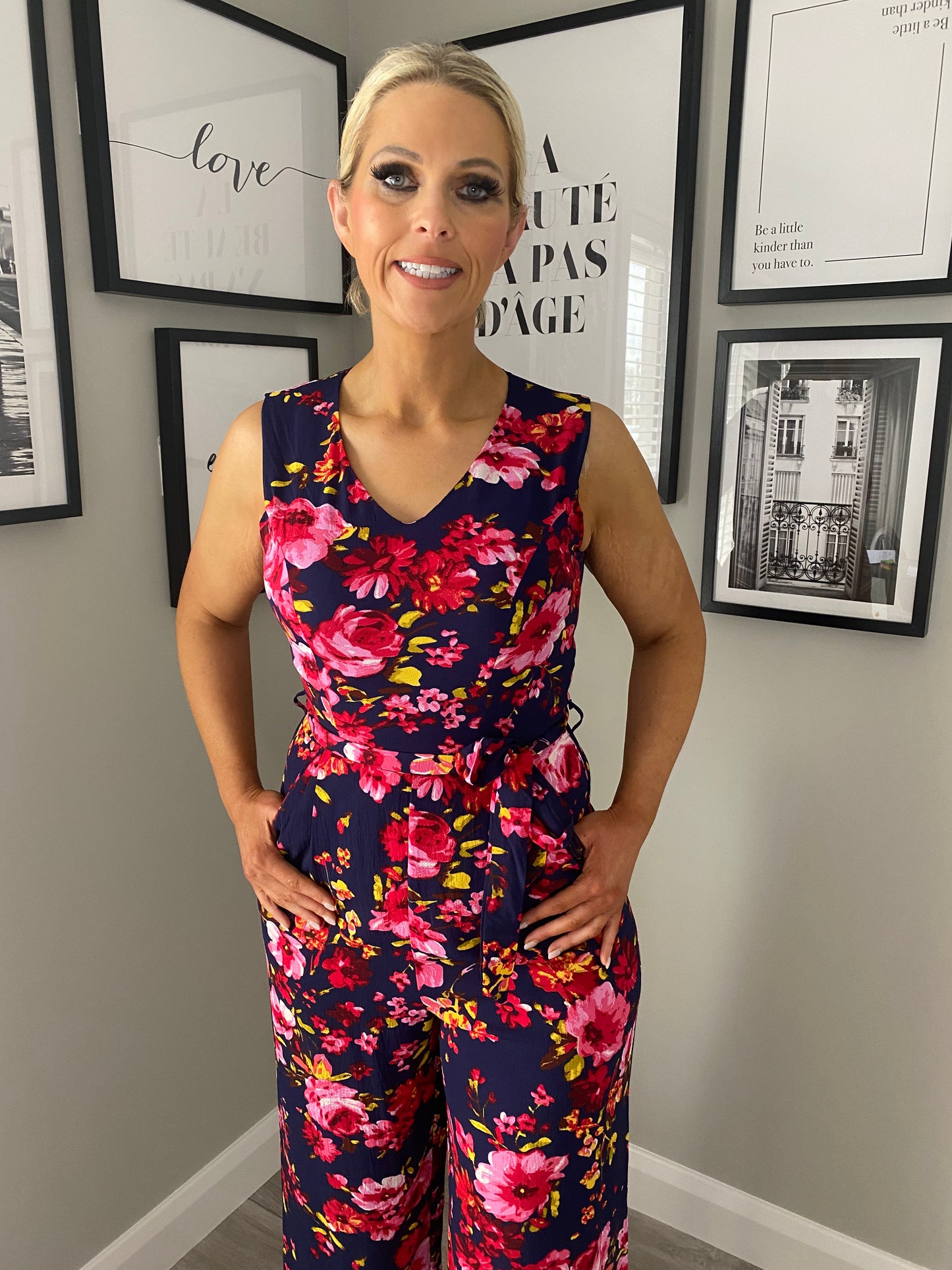 Rant & Rave Alesha Navy Jumpsuit