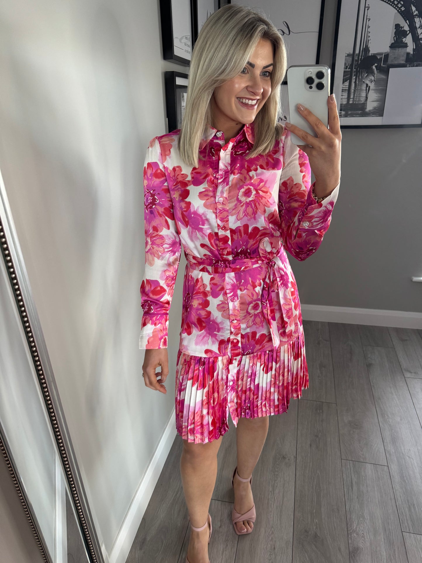 Rant & Rave Miral Pink Dress