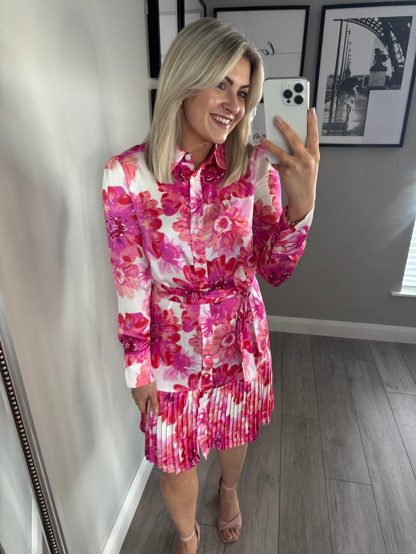 Rant & Rave Miral Pink Dress