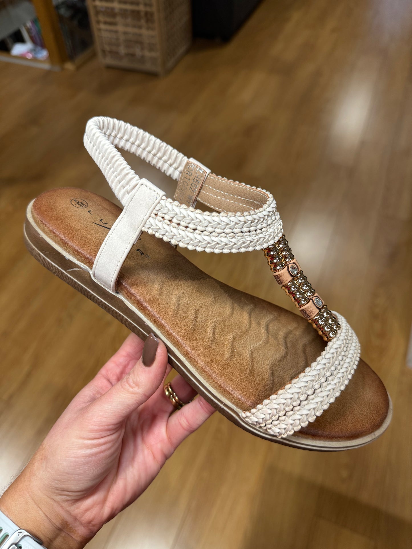 Lunar Portofino Natural Rope Sandal