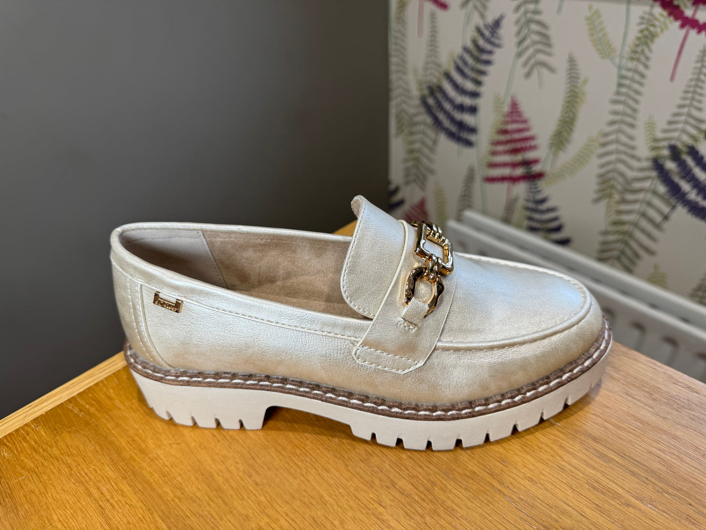 S. Oliver Champagne Loafer