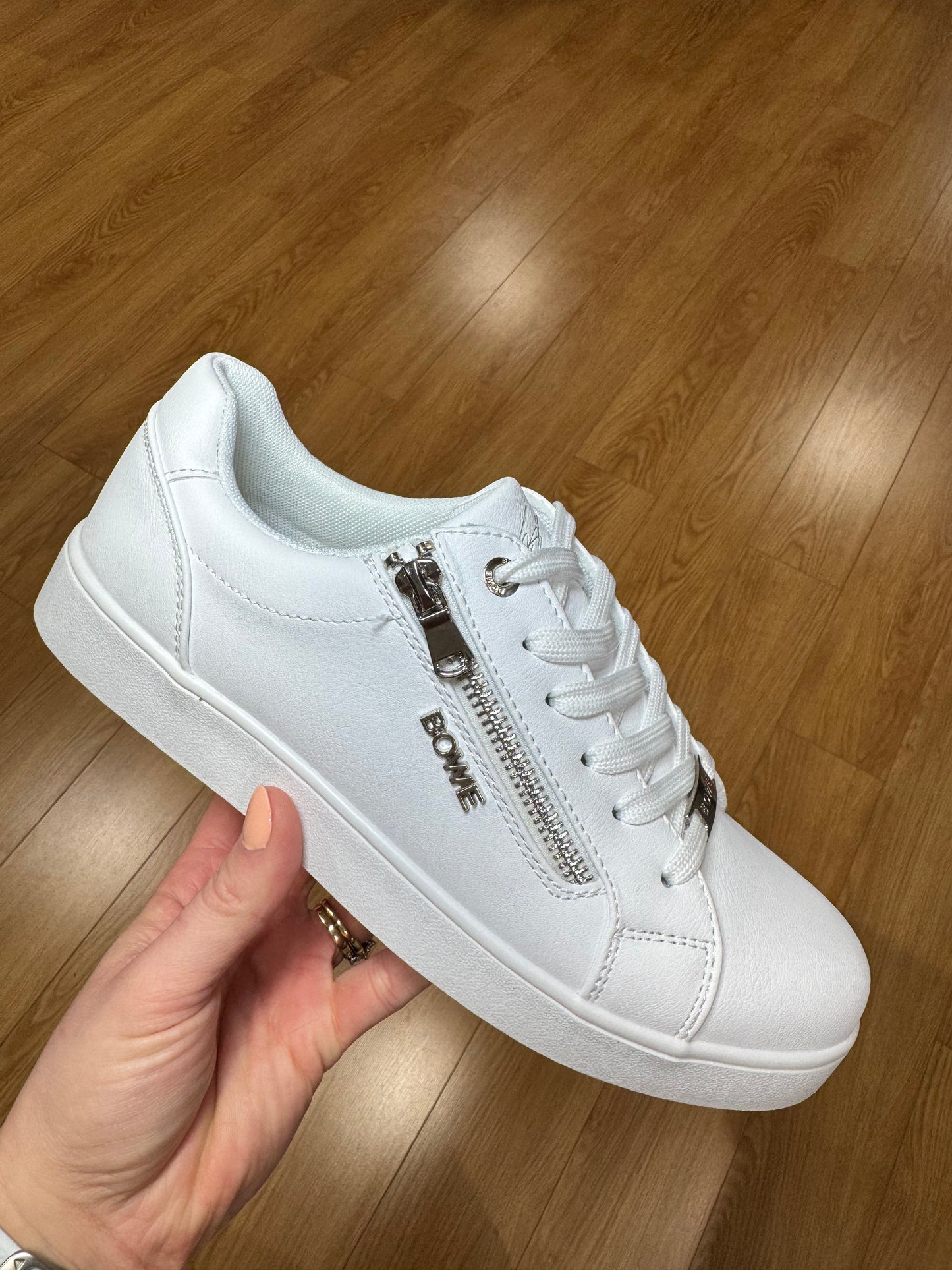 Tommy Bowe for Her Flucher White Trainer