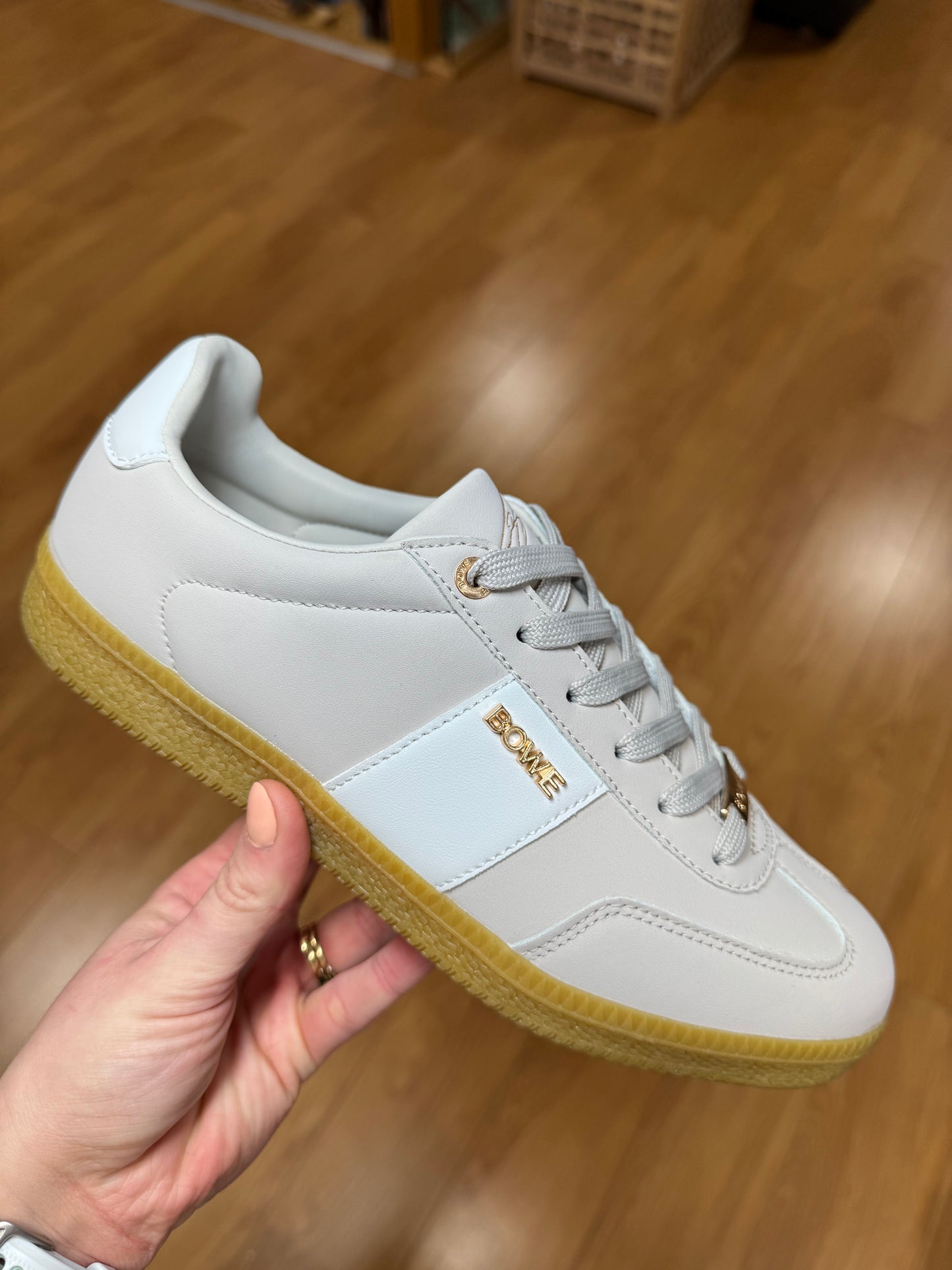 Tommy Bowe for Her Wafer Pale Sepia Trainer
