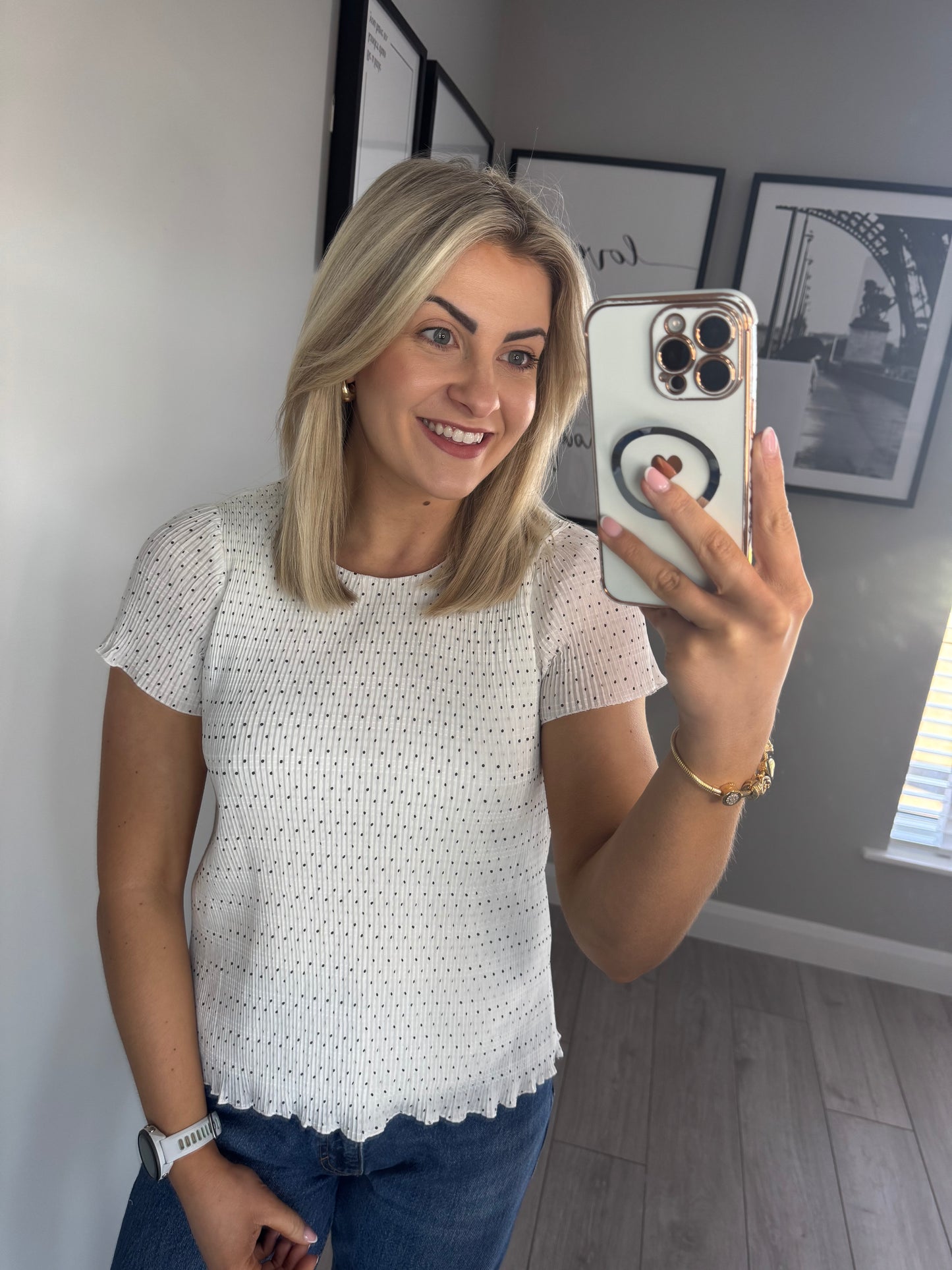 Rant & Rave Onika White Top