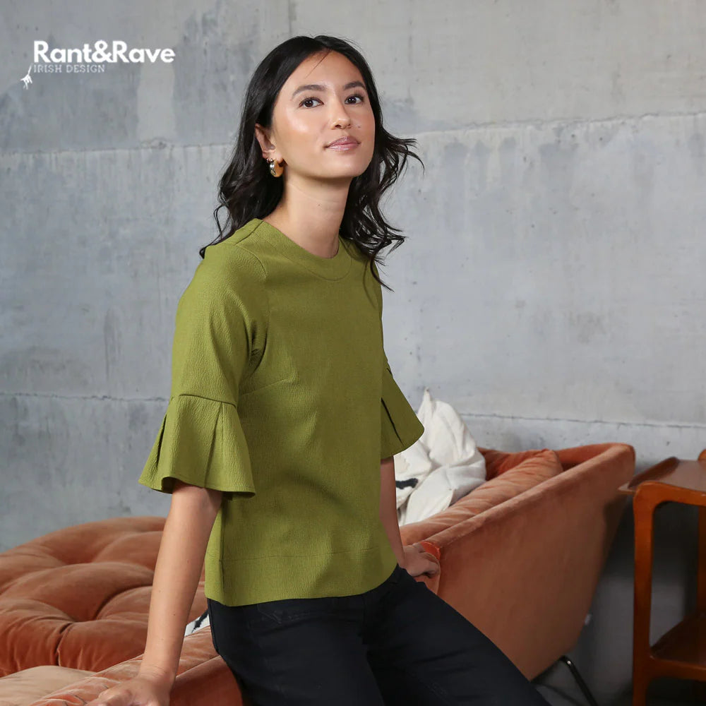Rant & Rave Lin Green Top