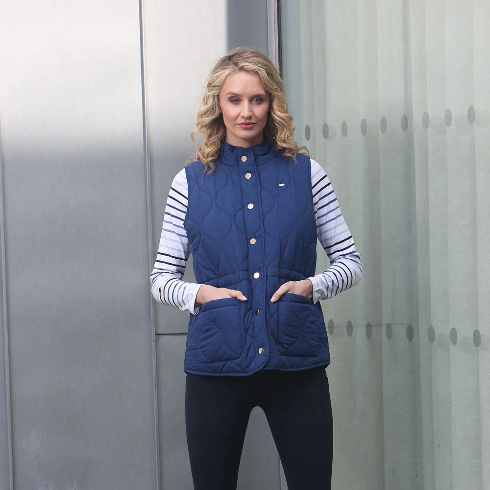 Relax & Renew Mandy Blue Gilet