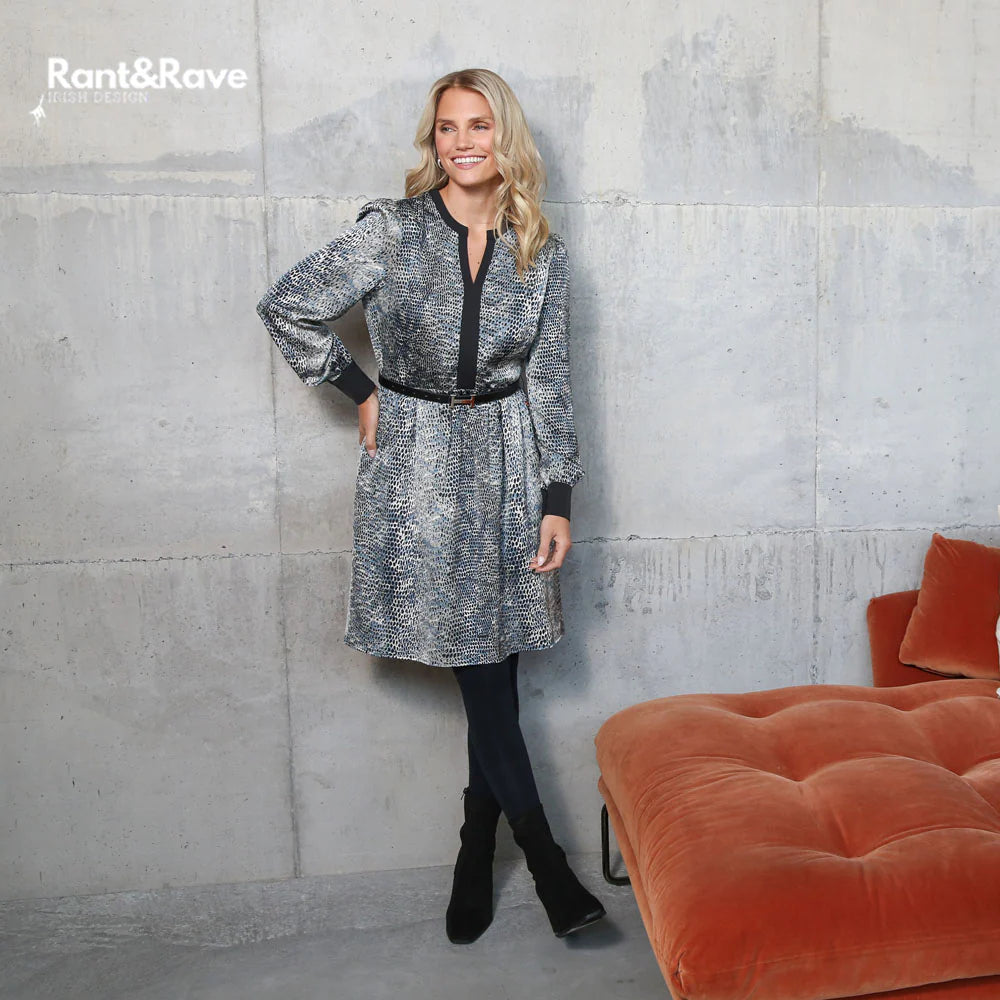 Rant & Rave Rosalynn Blue Dress